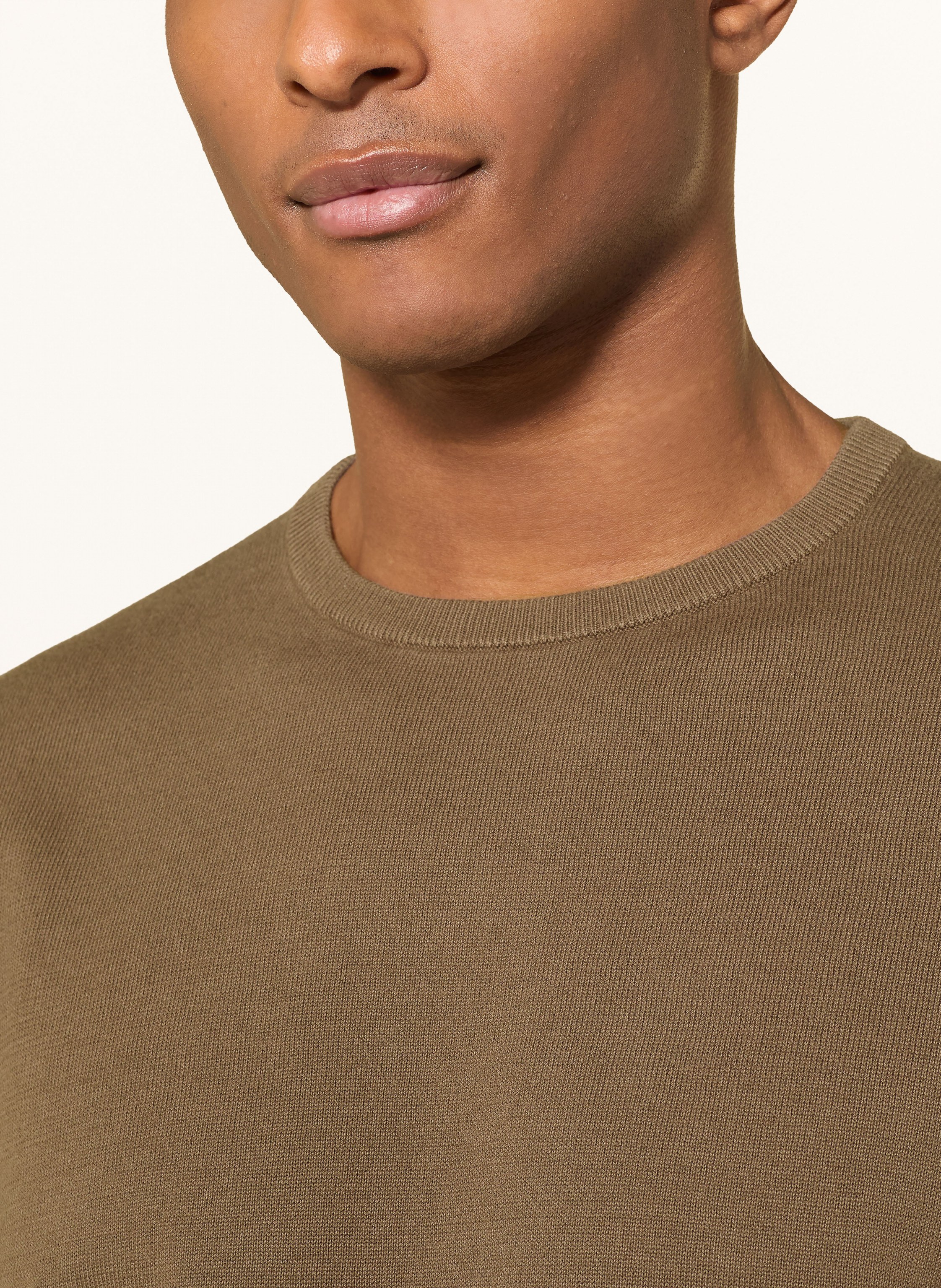 Thumbnail - Strokesman's Strickshirt braun