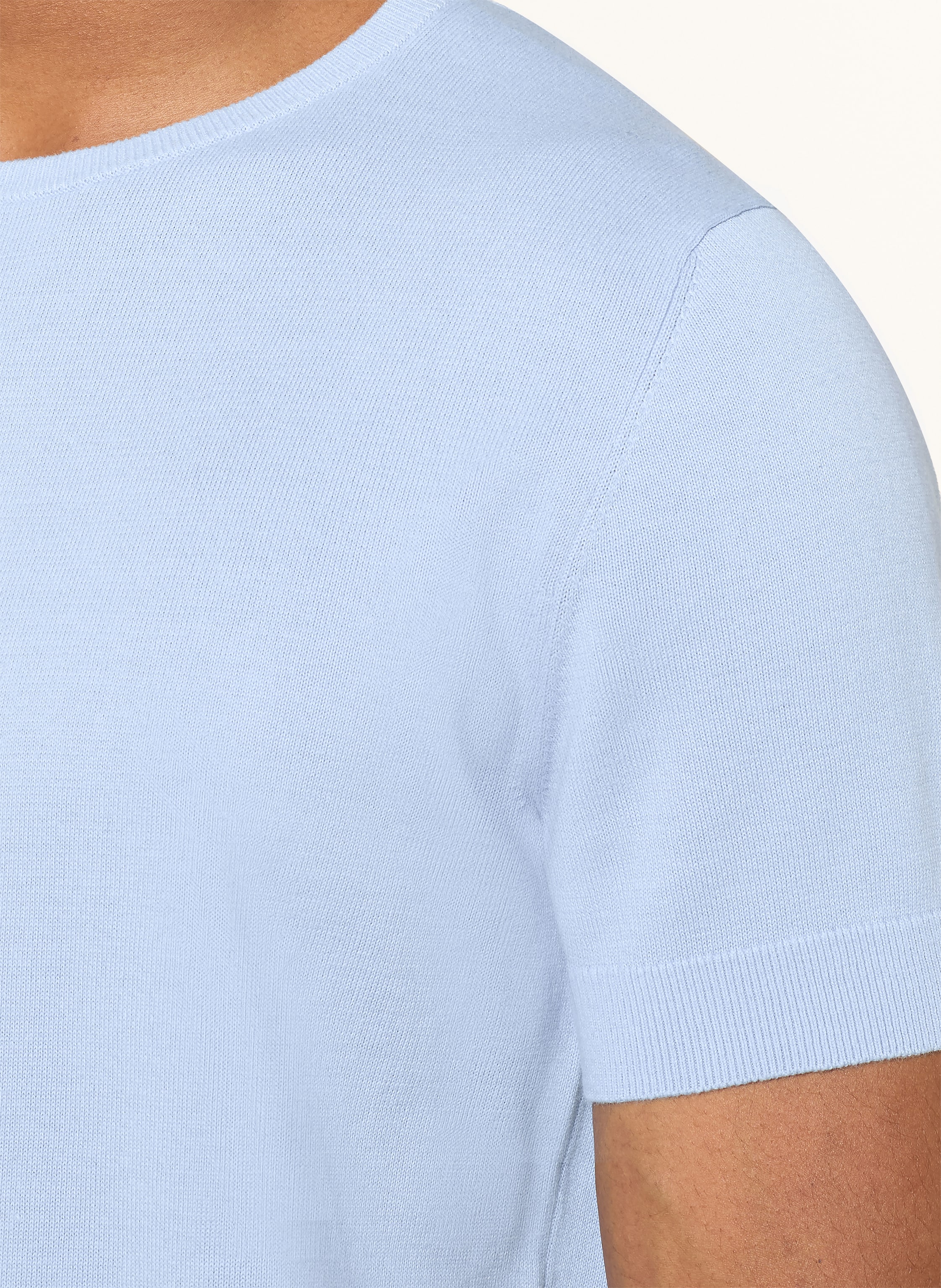 Thumbnail - Strokesman's Strickshirt blau