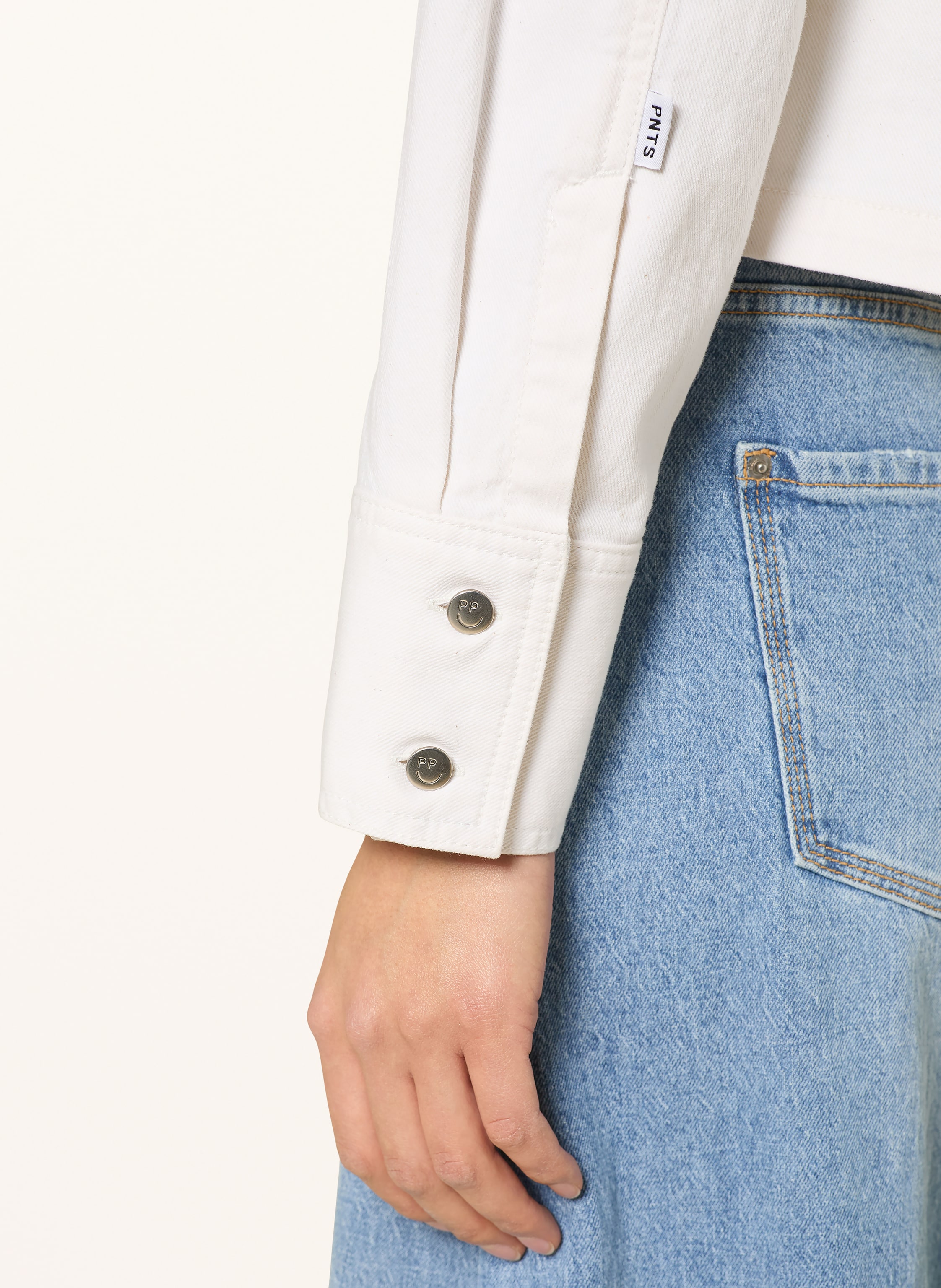 Thumbnail - Pnts Jeansjacke 27_The Suit Up weiss