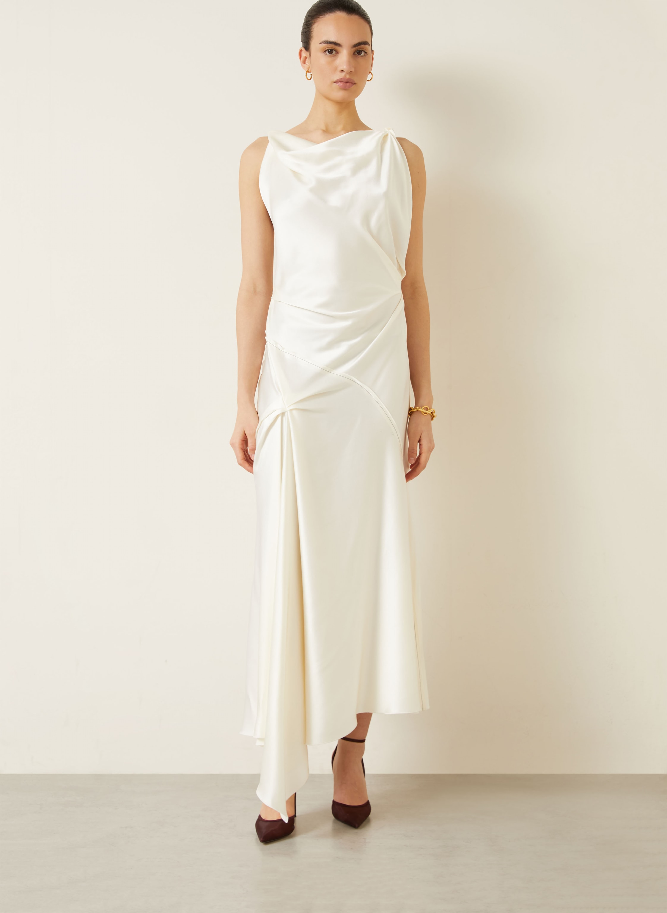 Thumbnail - Victoria Beckham Abendkleid weiss