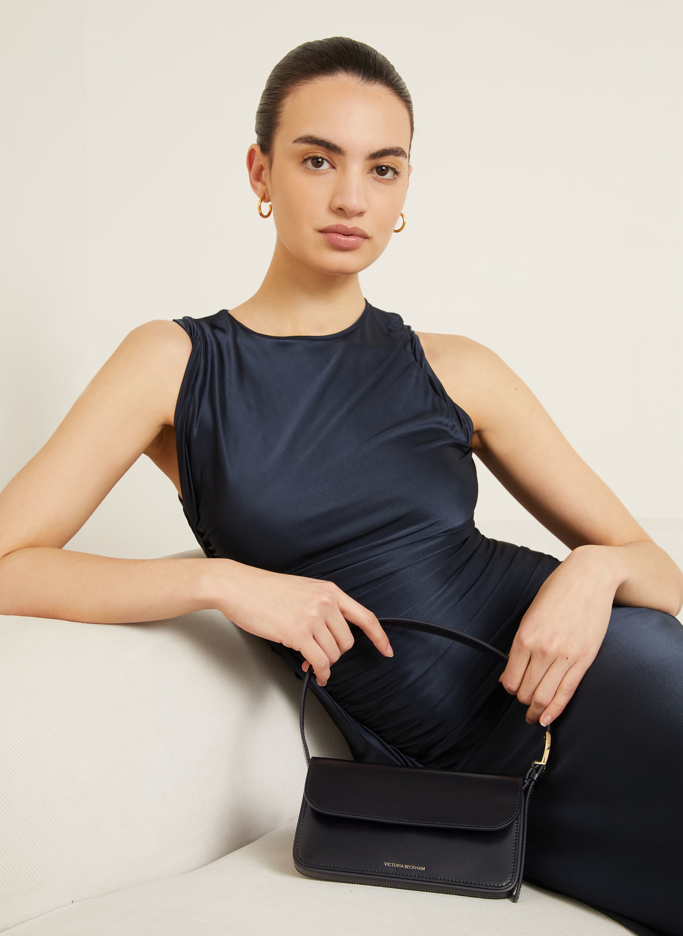 Thumbnail - Victoria Beckham Handtasche Dorian schwarz