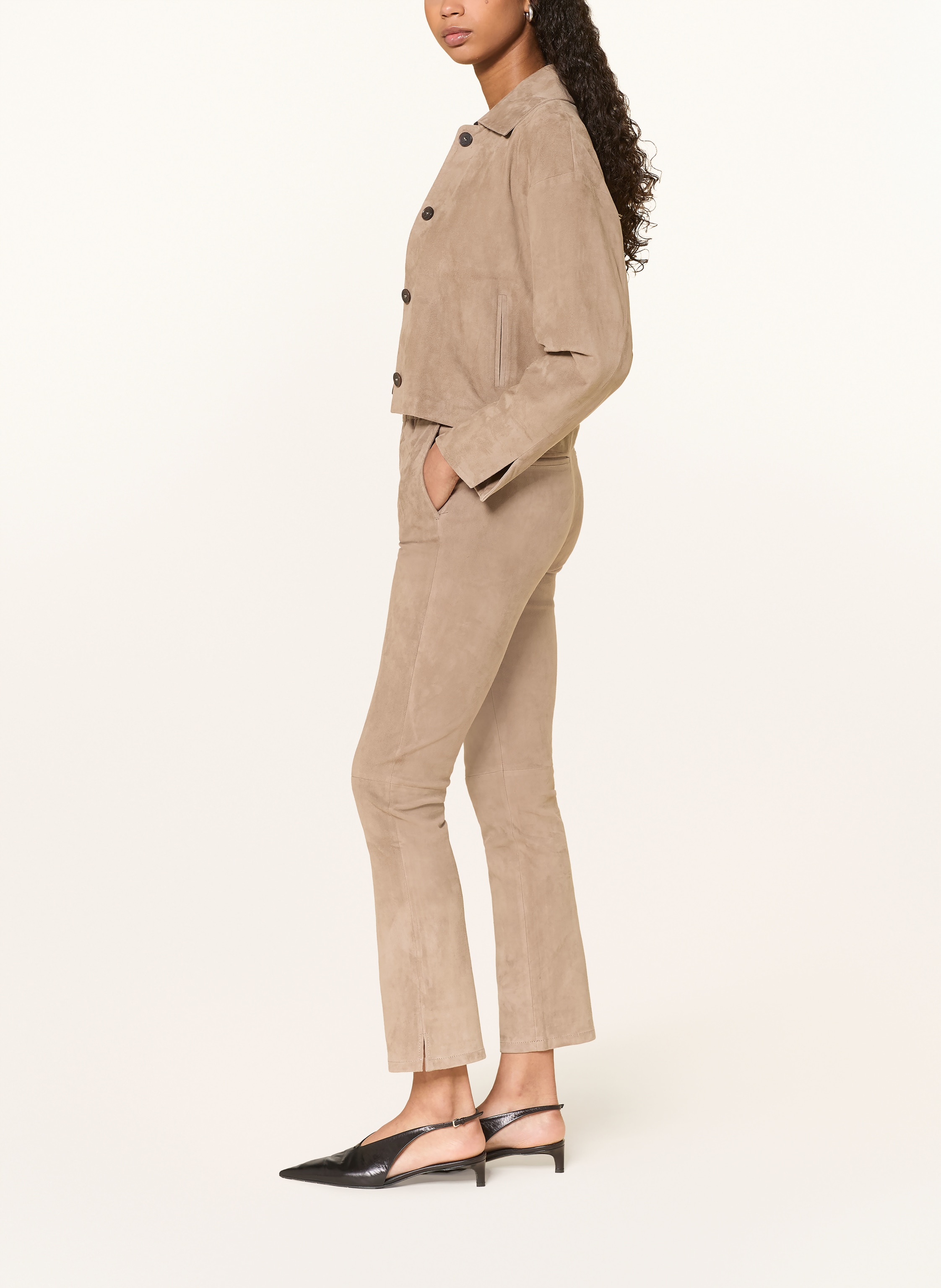 Thumbnail - Arma Lederhose Kamilla beige