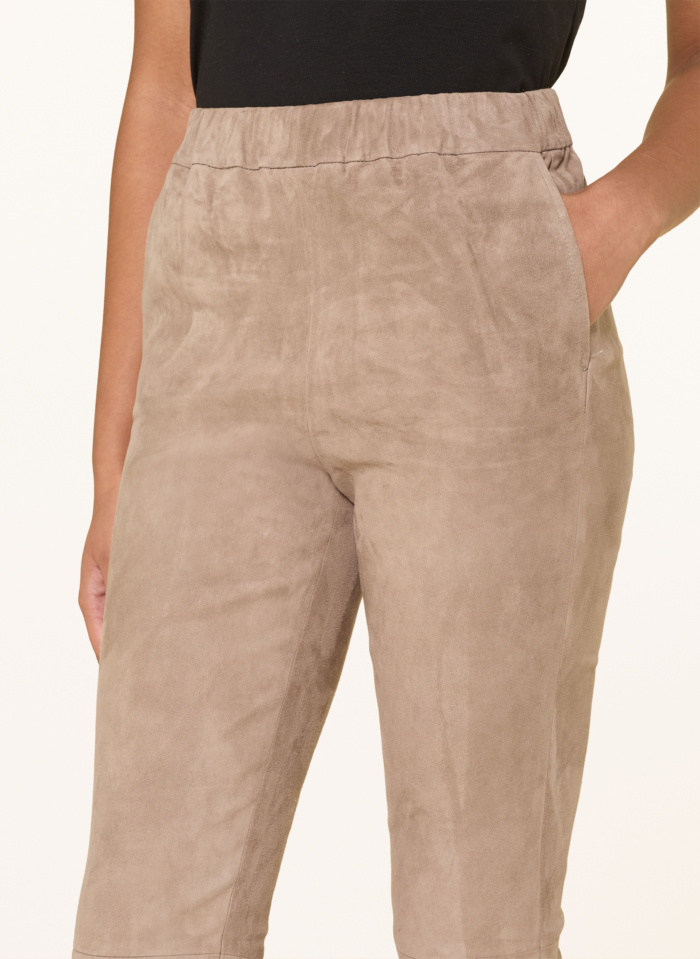 Thumbnail - Arma Lederhose Kamilla beige