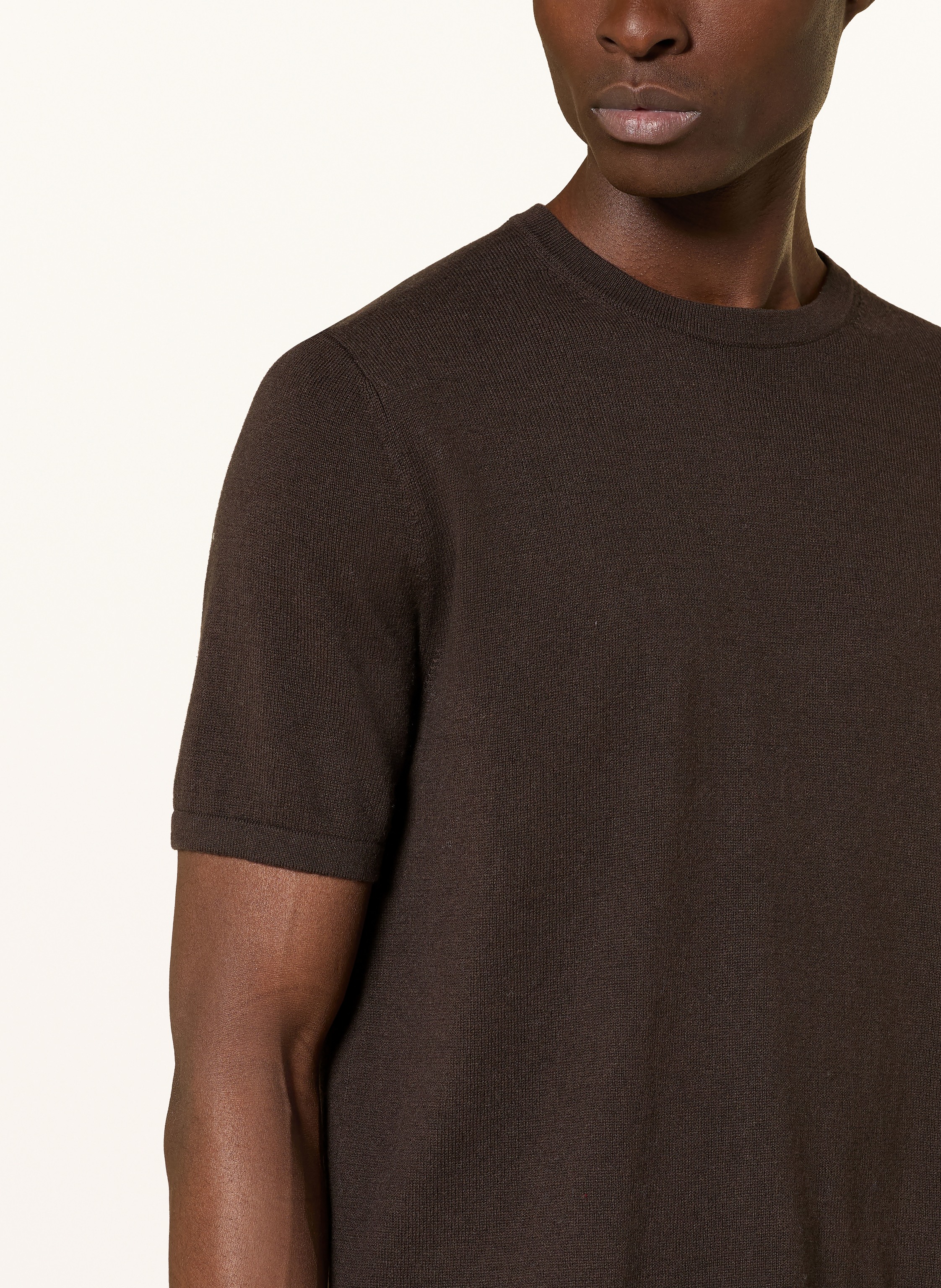 Thumbnail - Ftc Cashmere Strickshirt braun