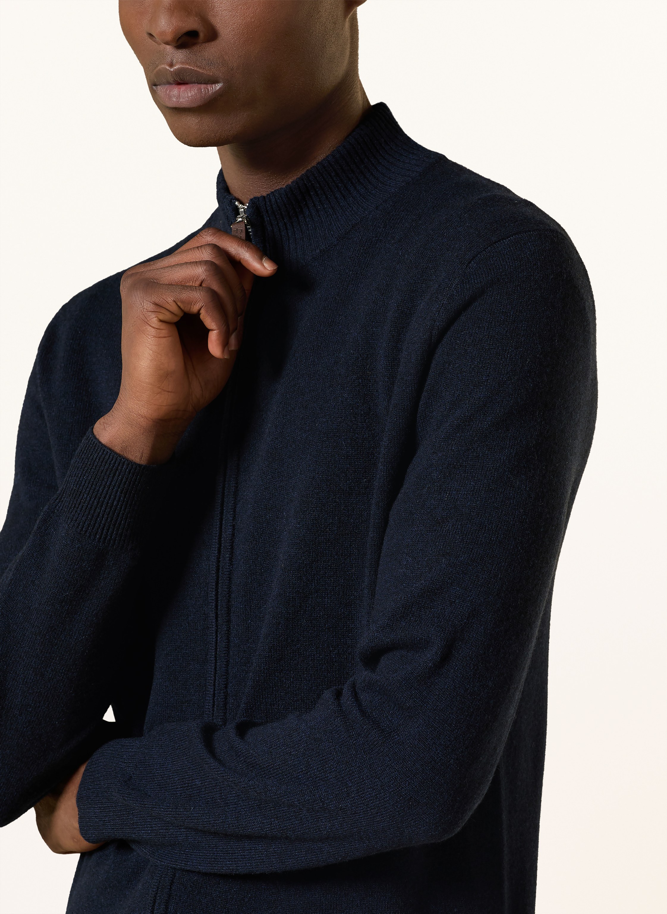 Thumbnail - Ftc Cashmere Strickjacke Aus Cashmere blau