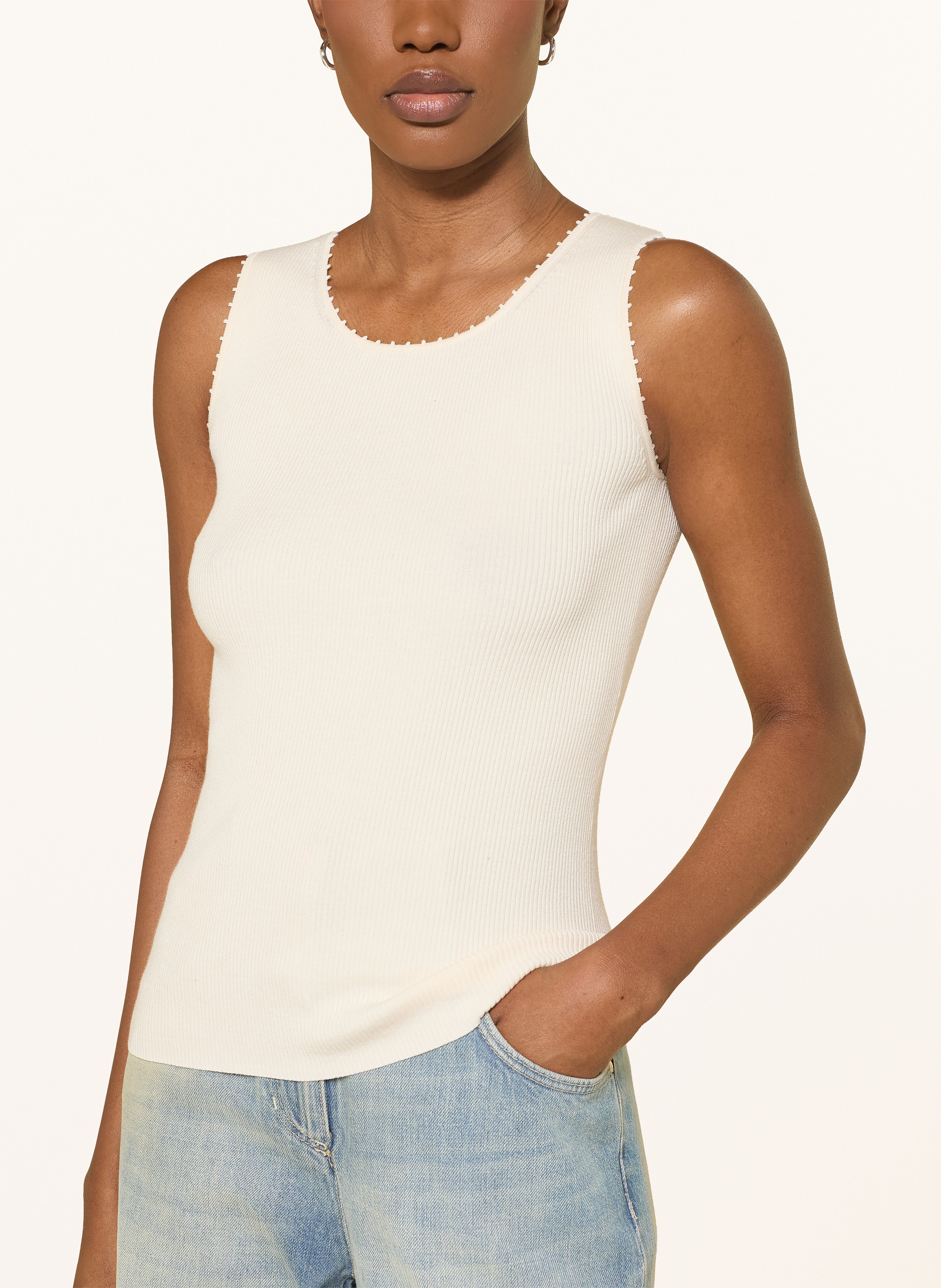 Thumbnail - Luisa Cerano Stricktop weiss