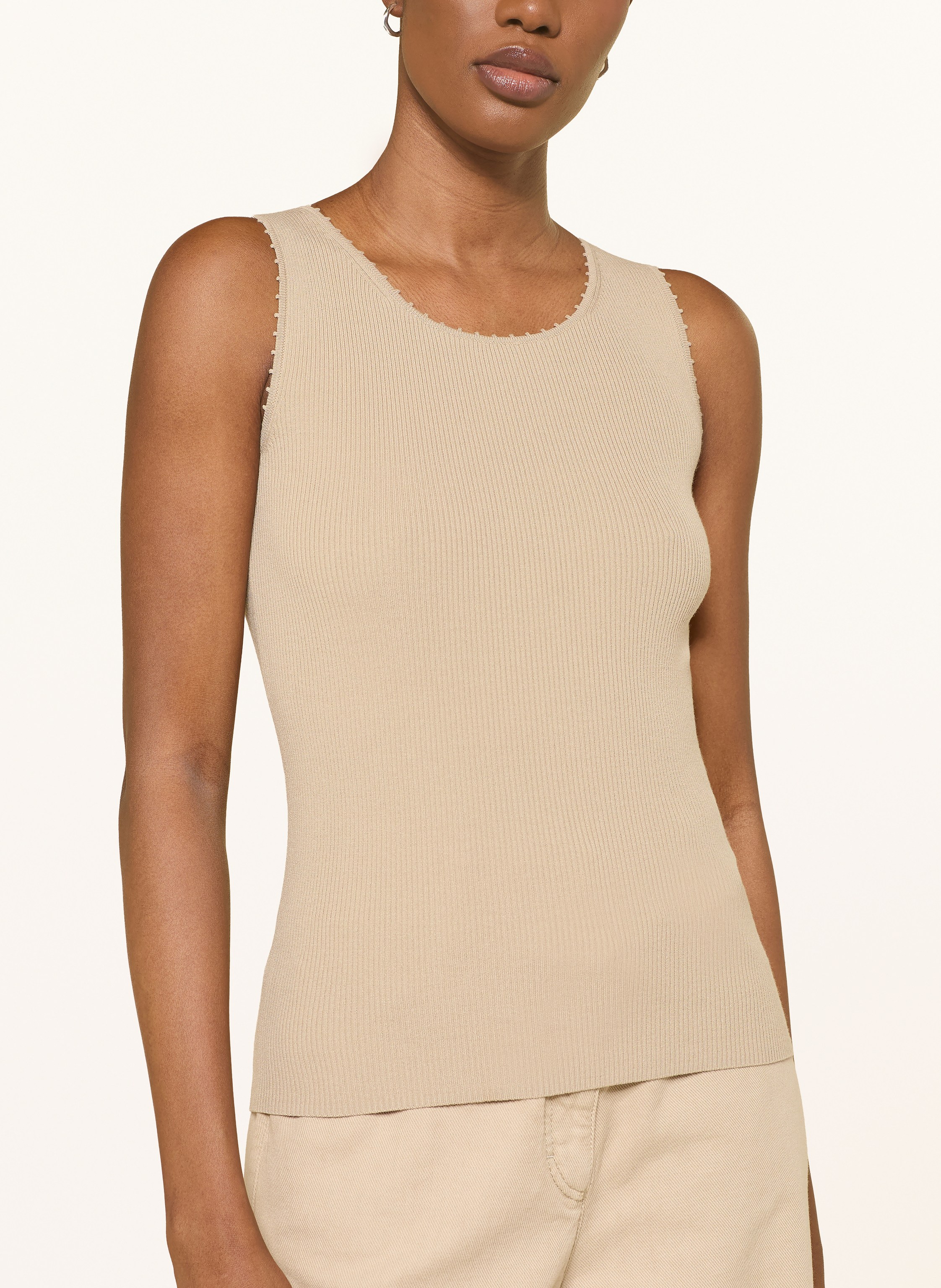 Thumbnail - Luisa Cerano Stricktop beige