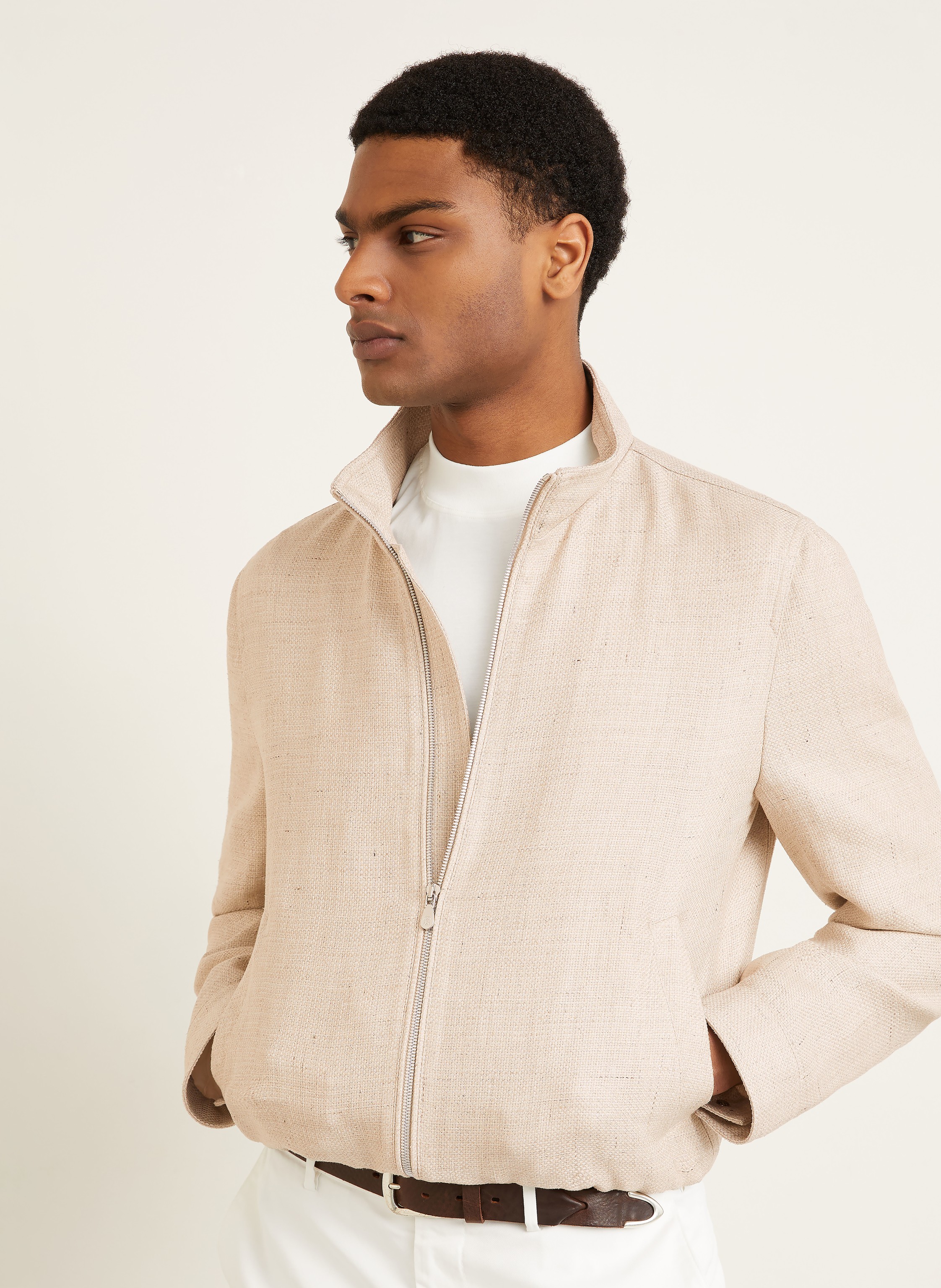 Thumbnail - Brunello Cucinelli Blouson weiss