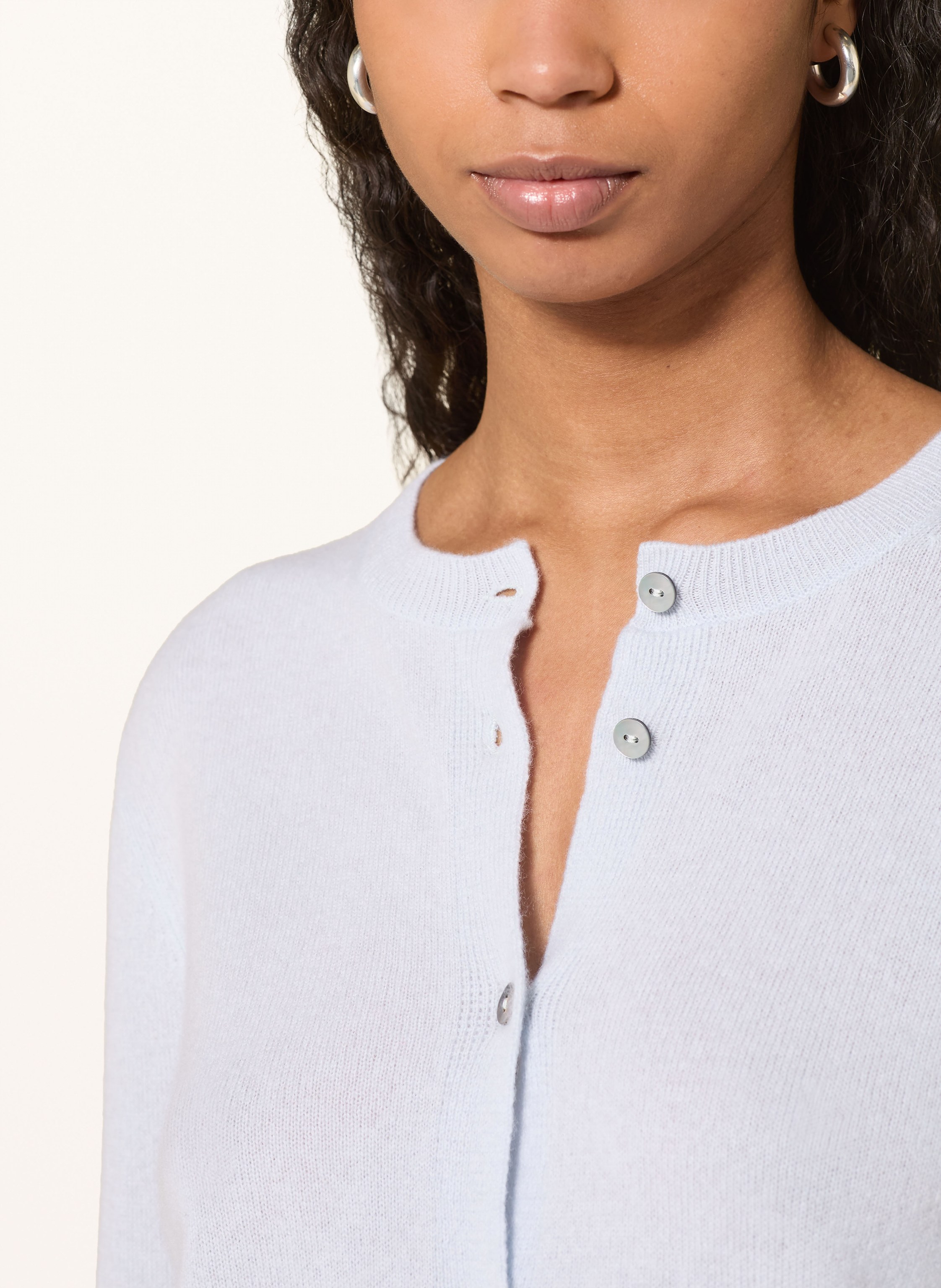 Thumbnail - Ftc Cashmere Strickjacke Aus Cashmere blau