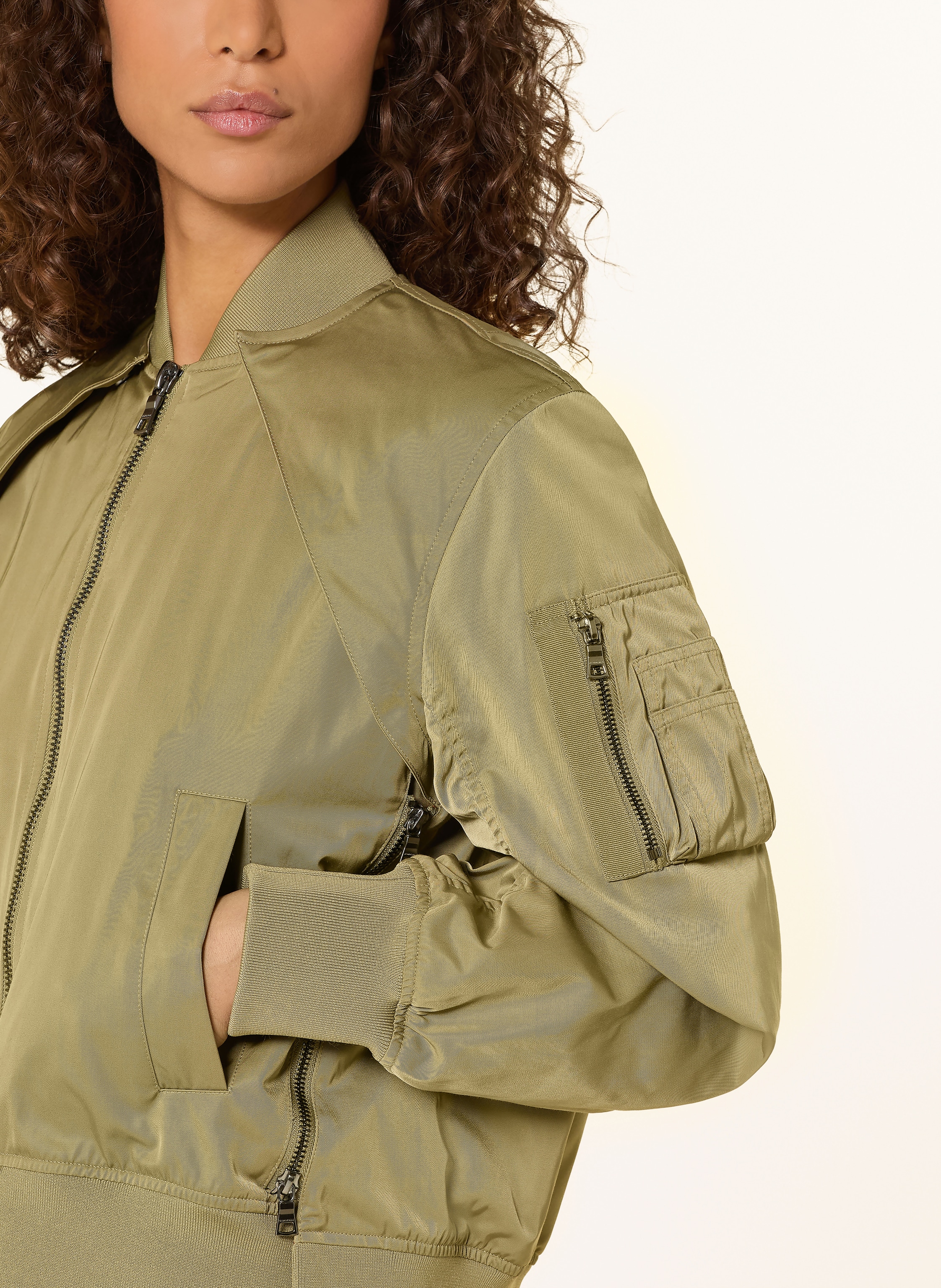 Thumbnail - Blonde No.8 Blouson Bruna Mit Abnehmbaren Ärmeln gruen