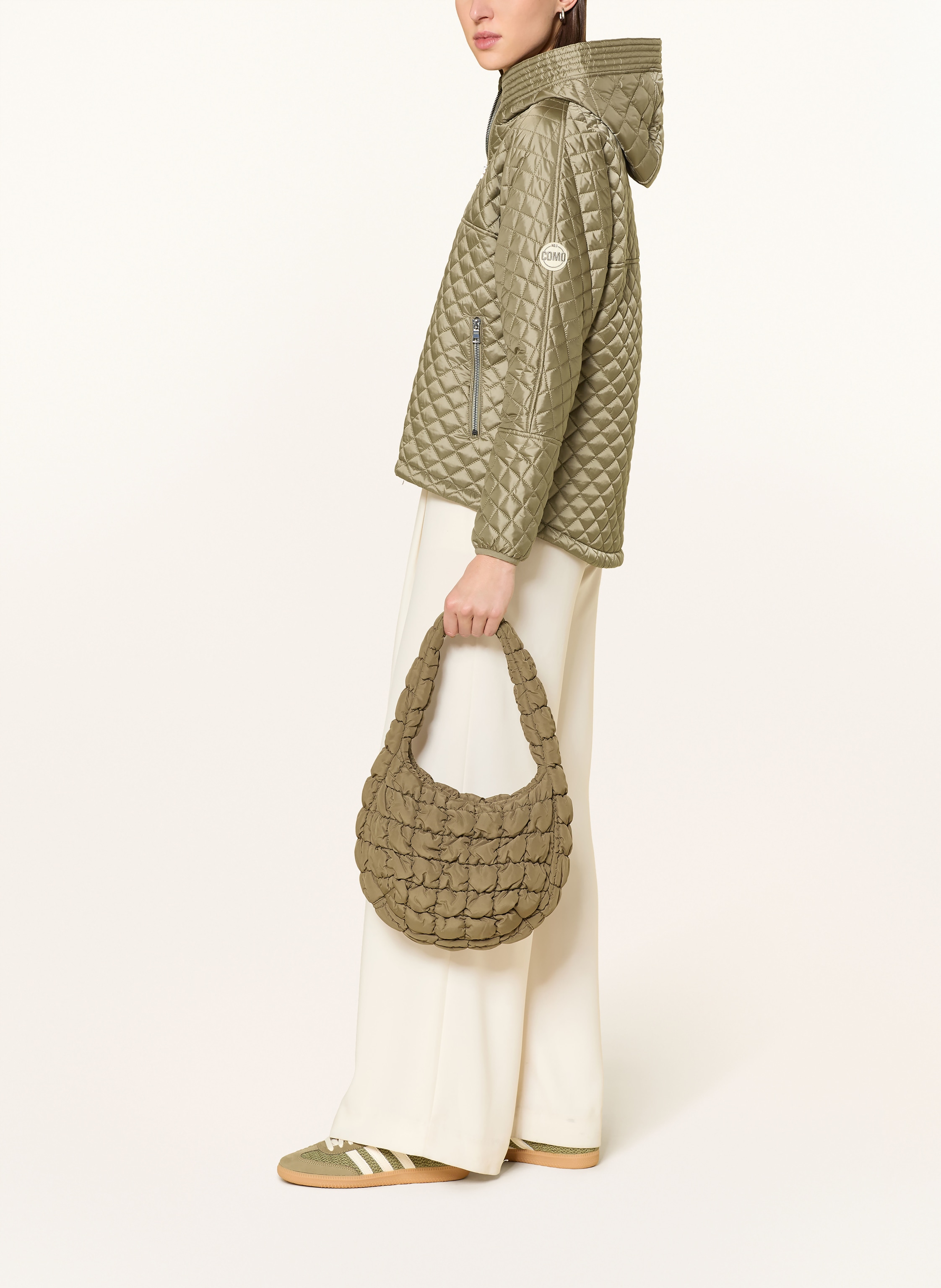 Thumbnail - No.1 Como Steppjacke Faiti gruen