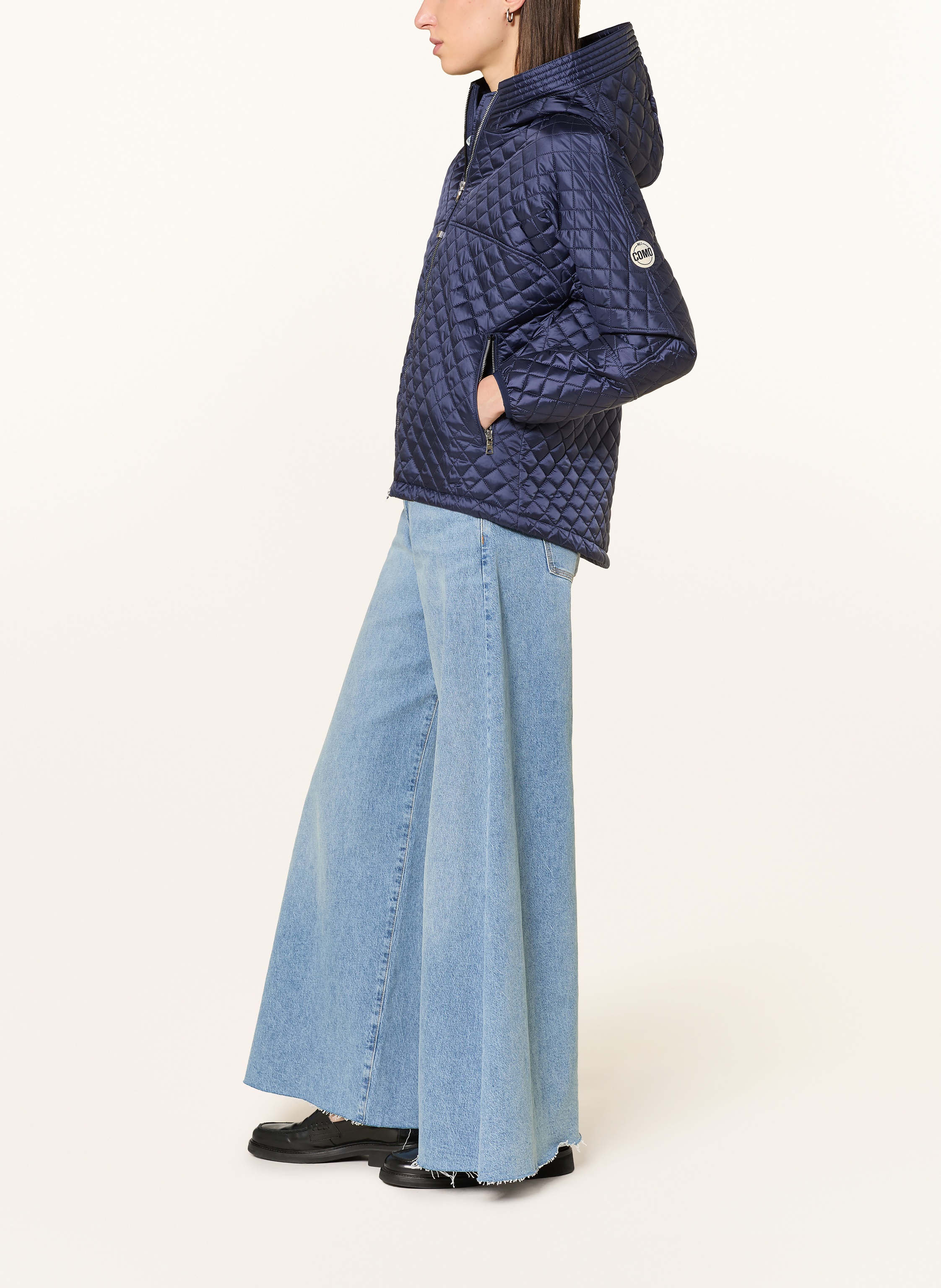 Thumbnail - No.1 Como Steppjacke Faiti blau