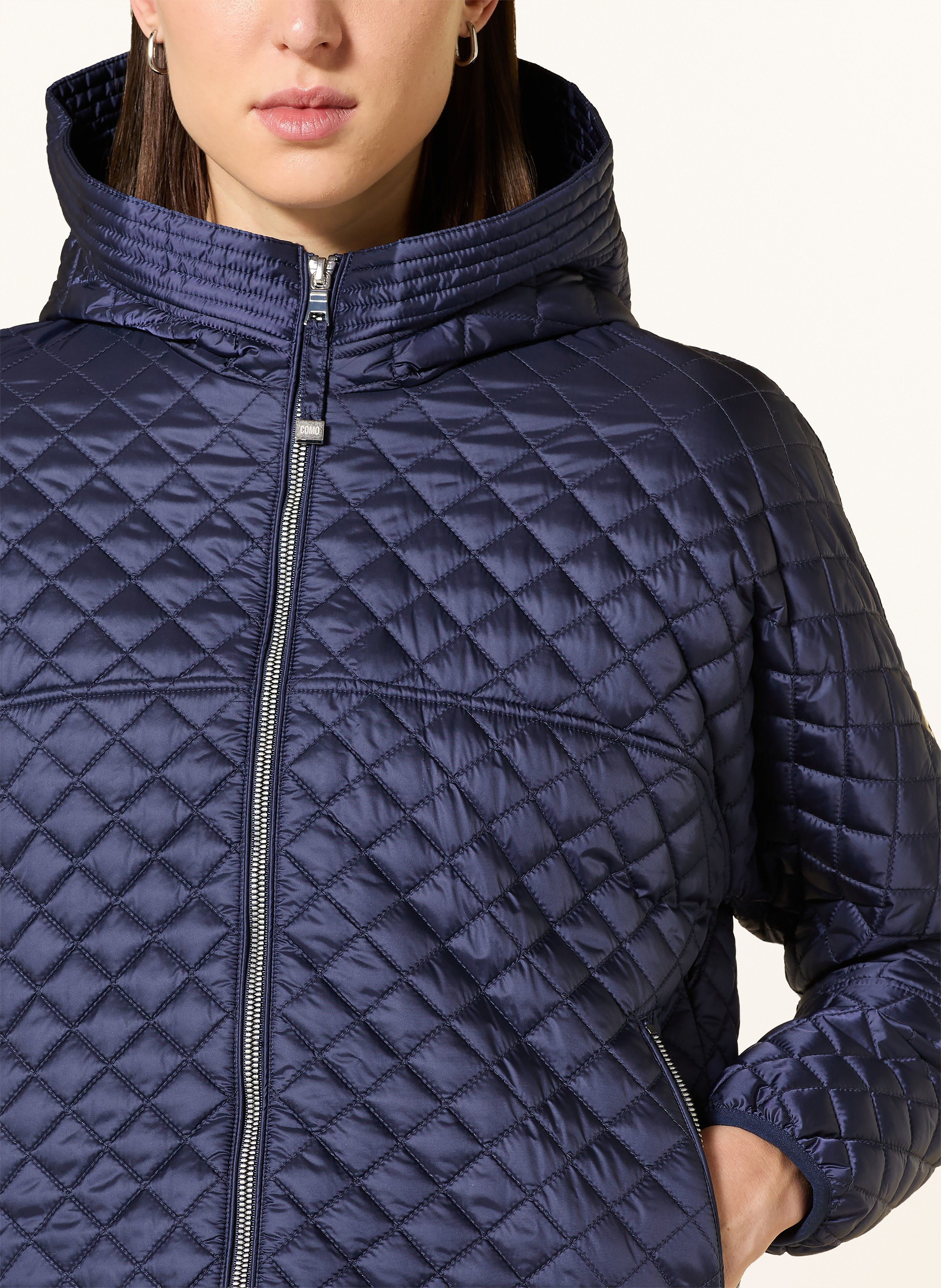 Thumbnail - No.1 Como Steppjacke Faiti blau