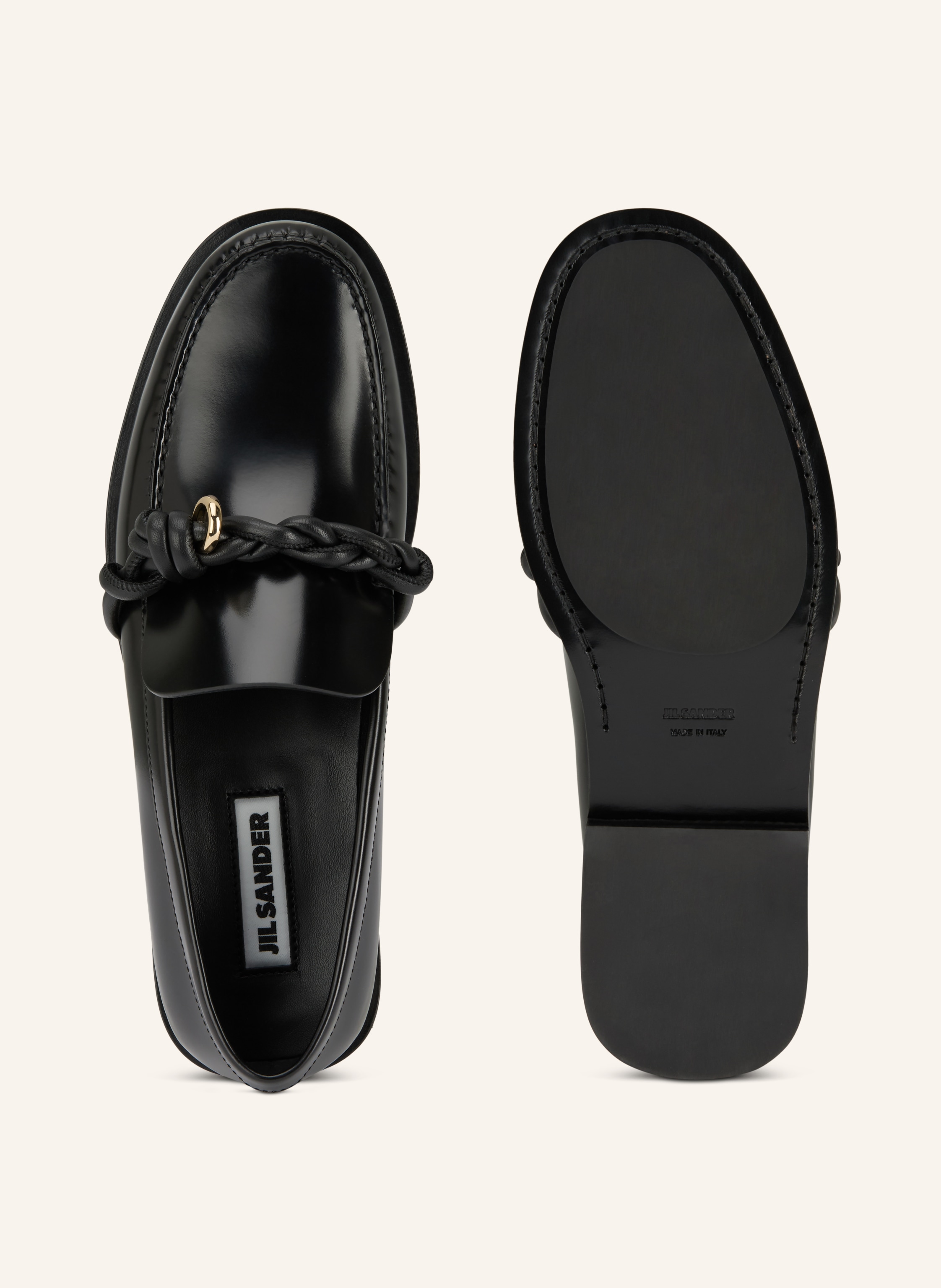 Thumbnail - Jil Sander Loafer schwarz