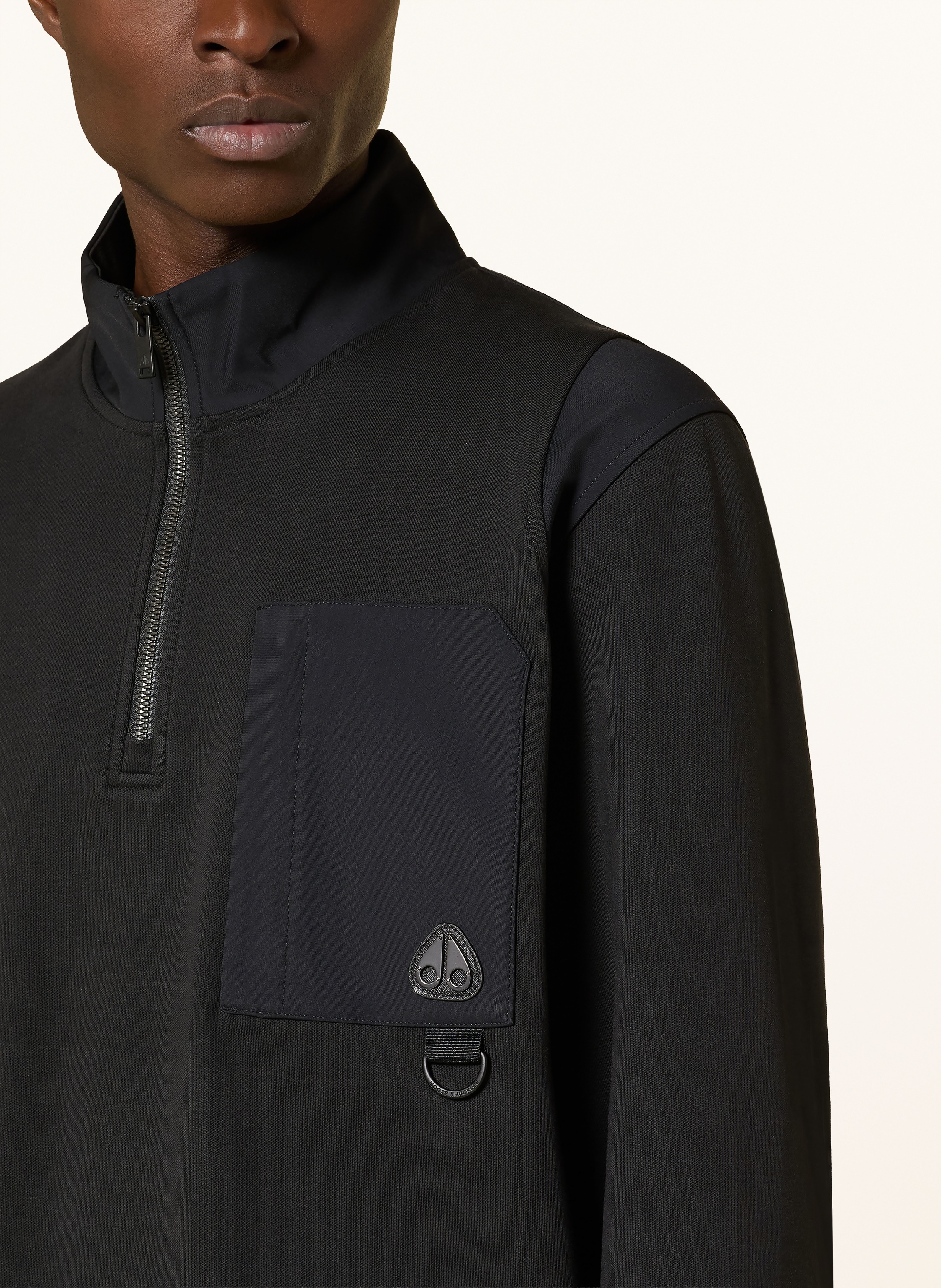 Thumbnail - Moose Knuckles Sweat-Troyer Dalon schwarz