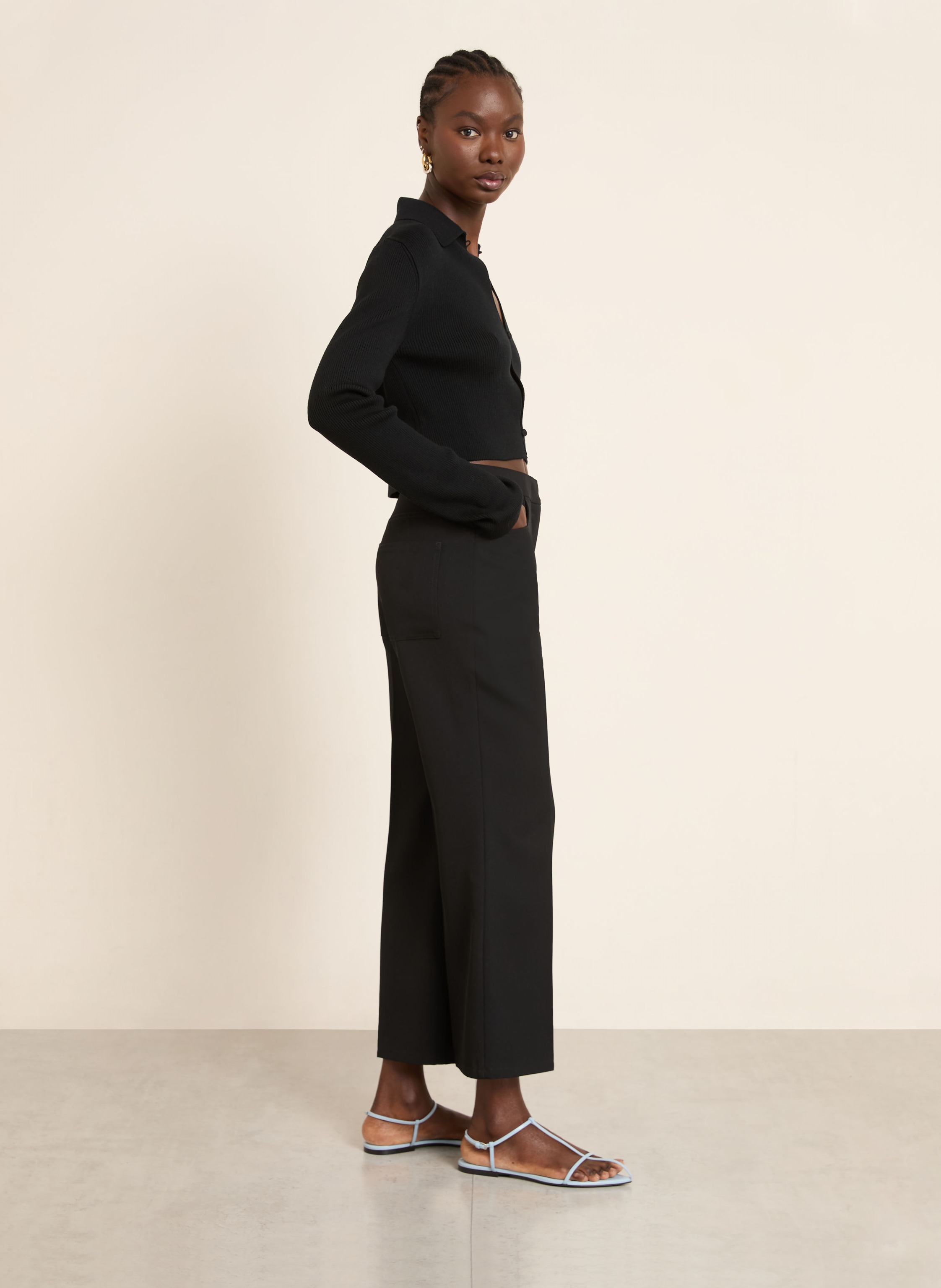 Thumbnail - Jil Sander Culotte schwarz