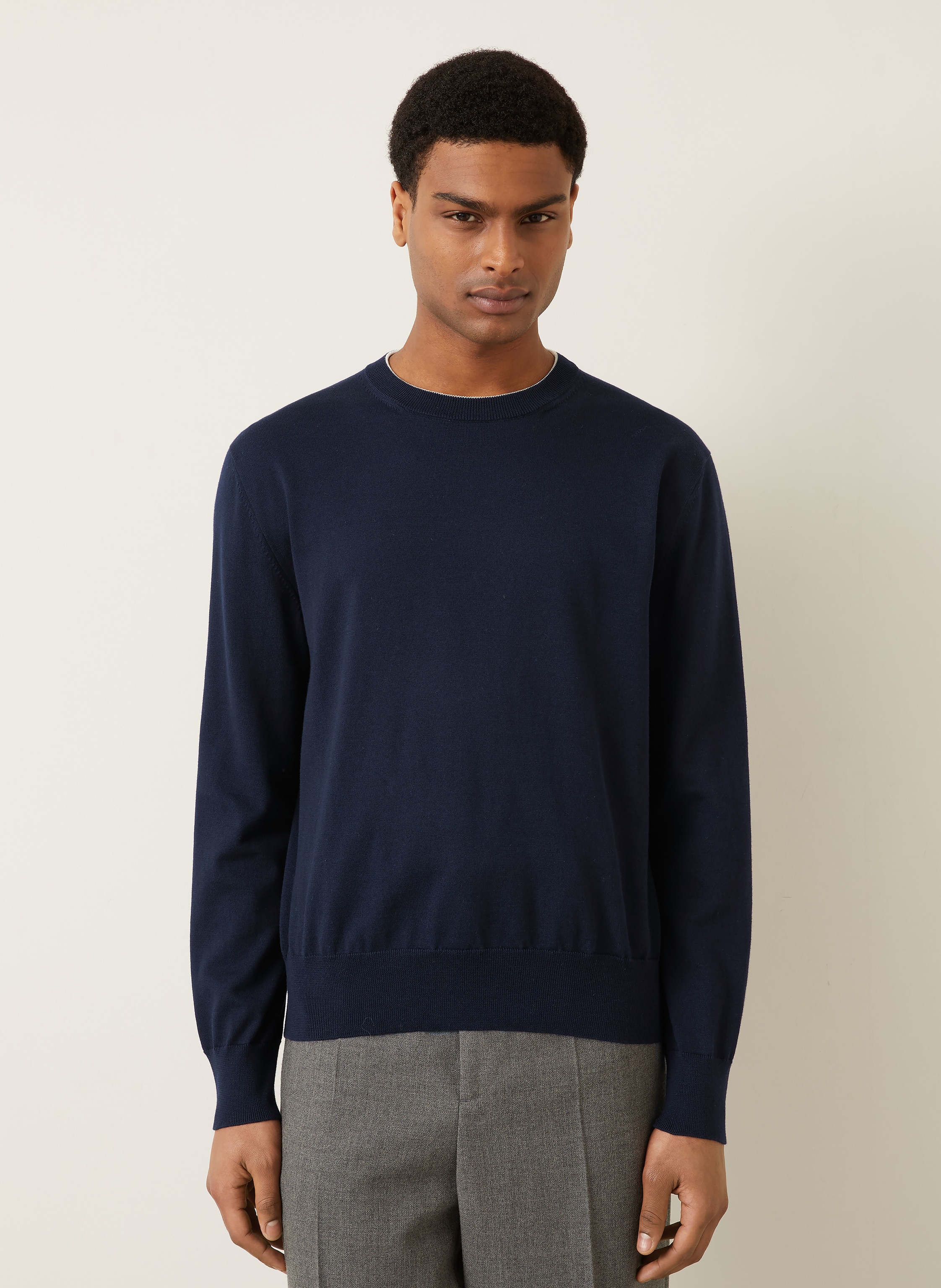 Thumbnail - Jil Sander Pullover blau
