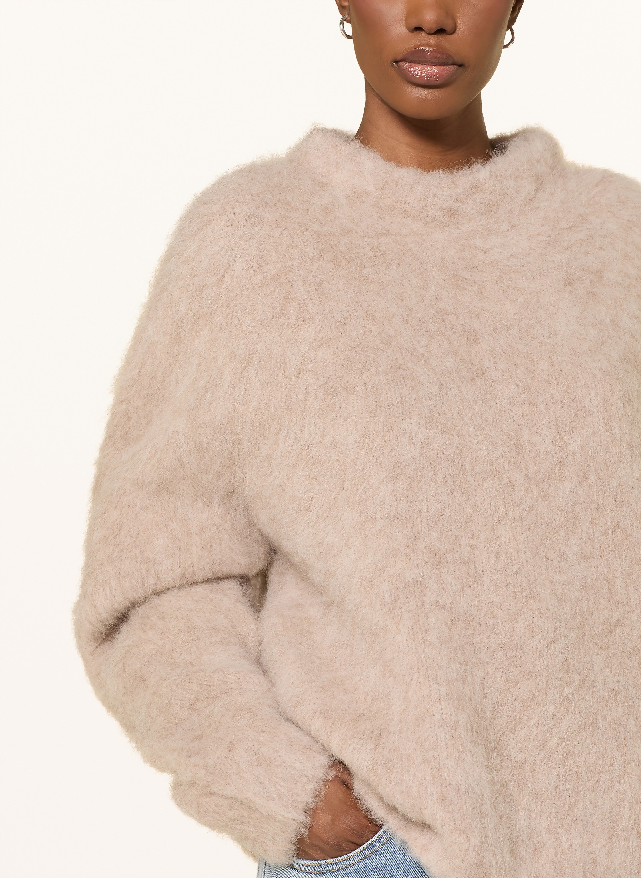 Thumbnail - Black Palms Alpaka-Pullover Momo beige