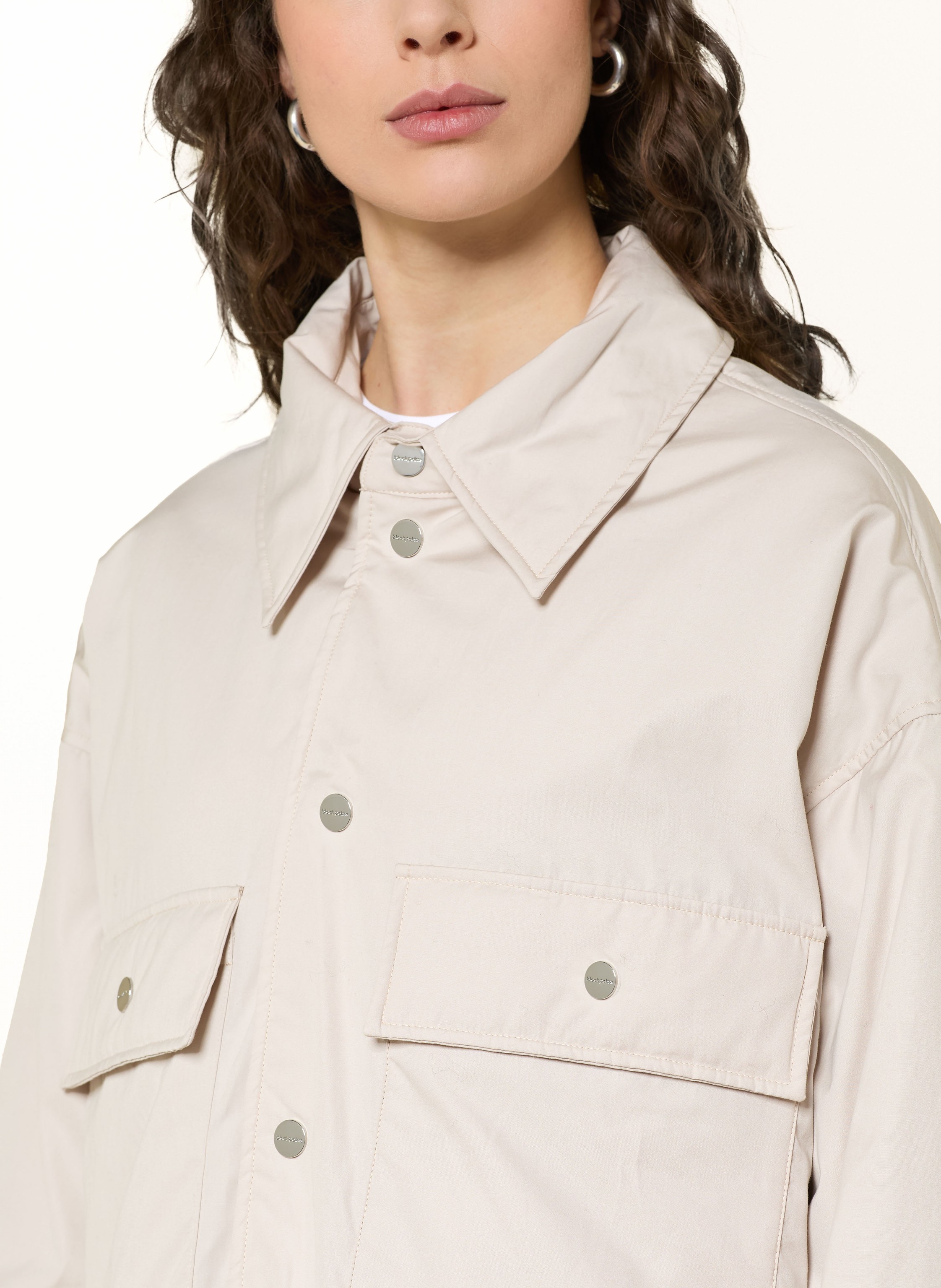 Thumbnail - Black Palms Overjacket Kaera beige