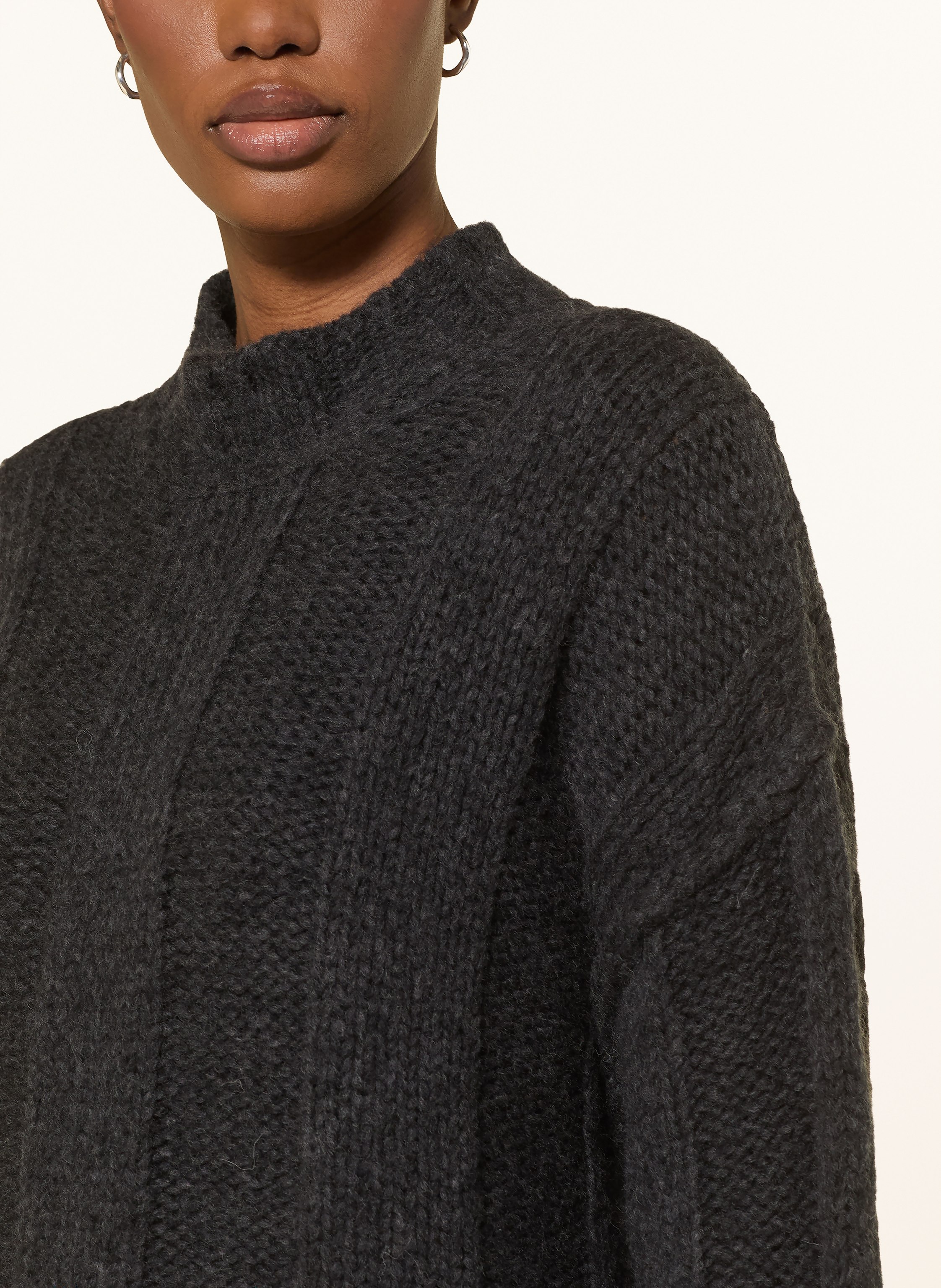 Thumbnail - Black Palms Pullover Styna grau