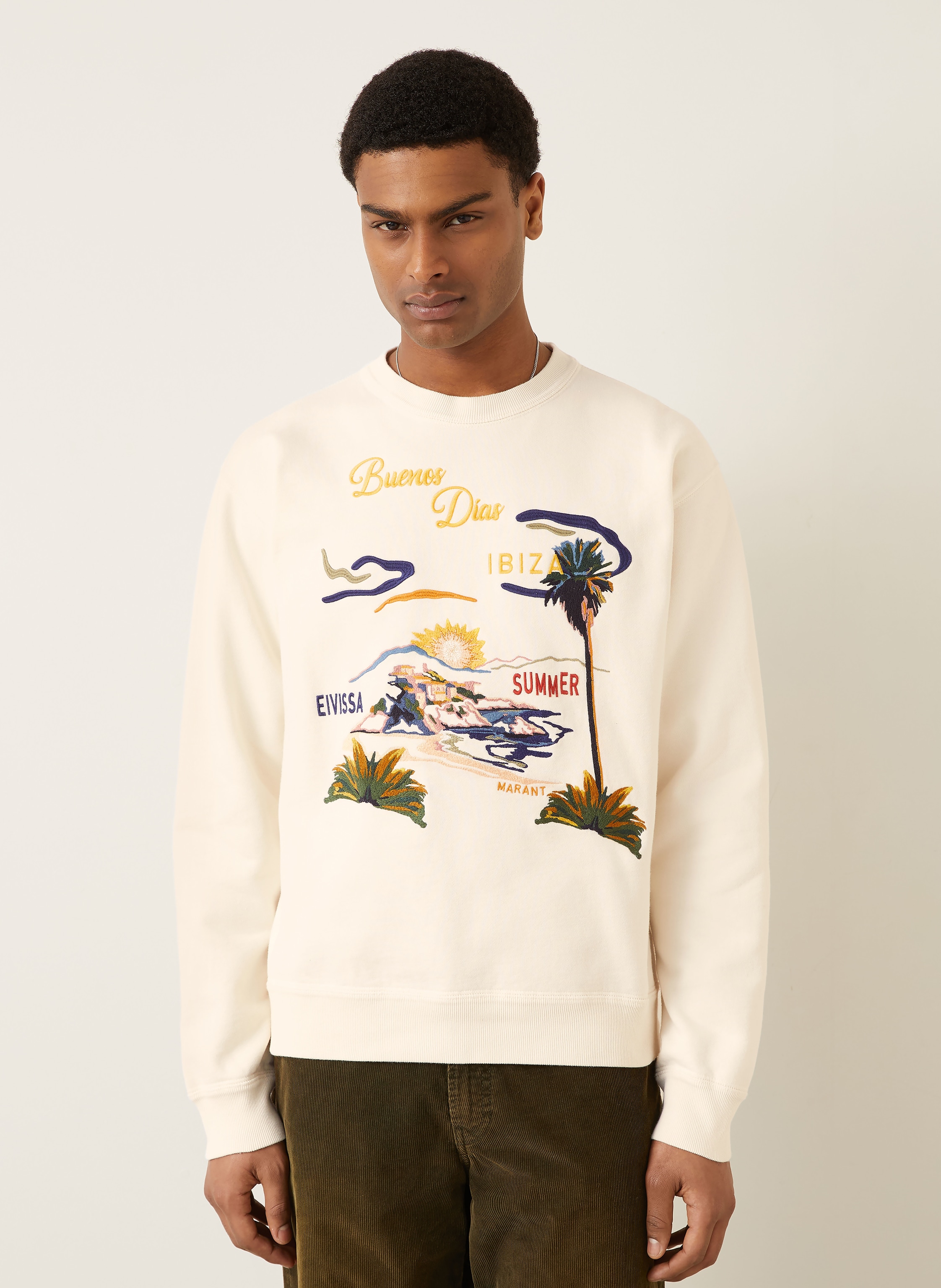 Thumbnail - Isabel Marant Sweatshirt Mikoy beige