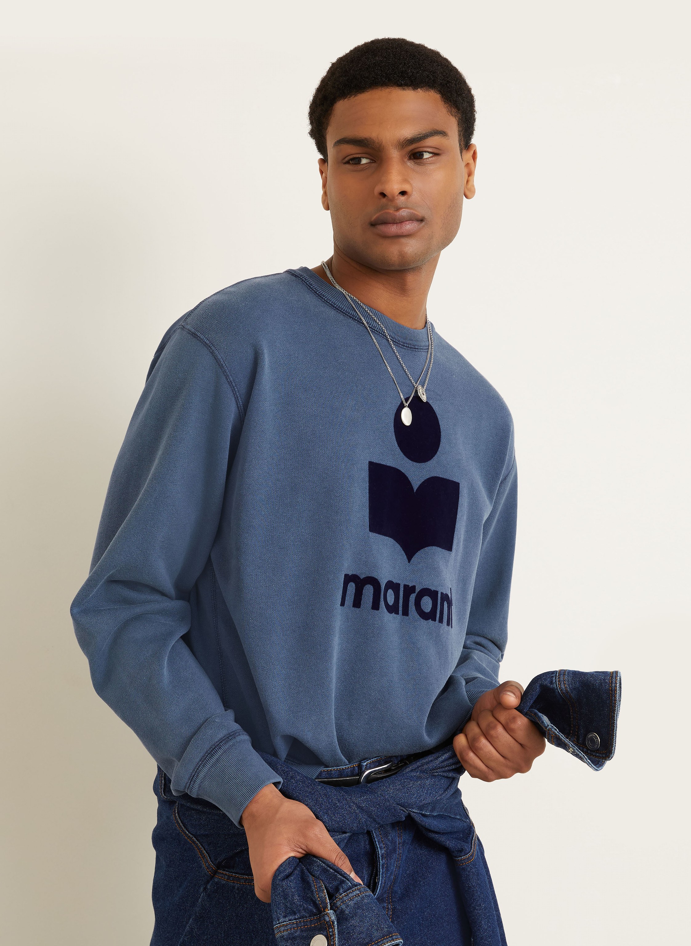 Thumbnail - Isabel Marant Sweatshirt Mikoy blau