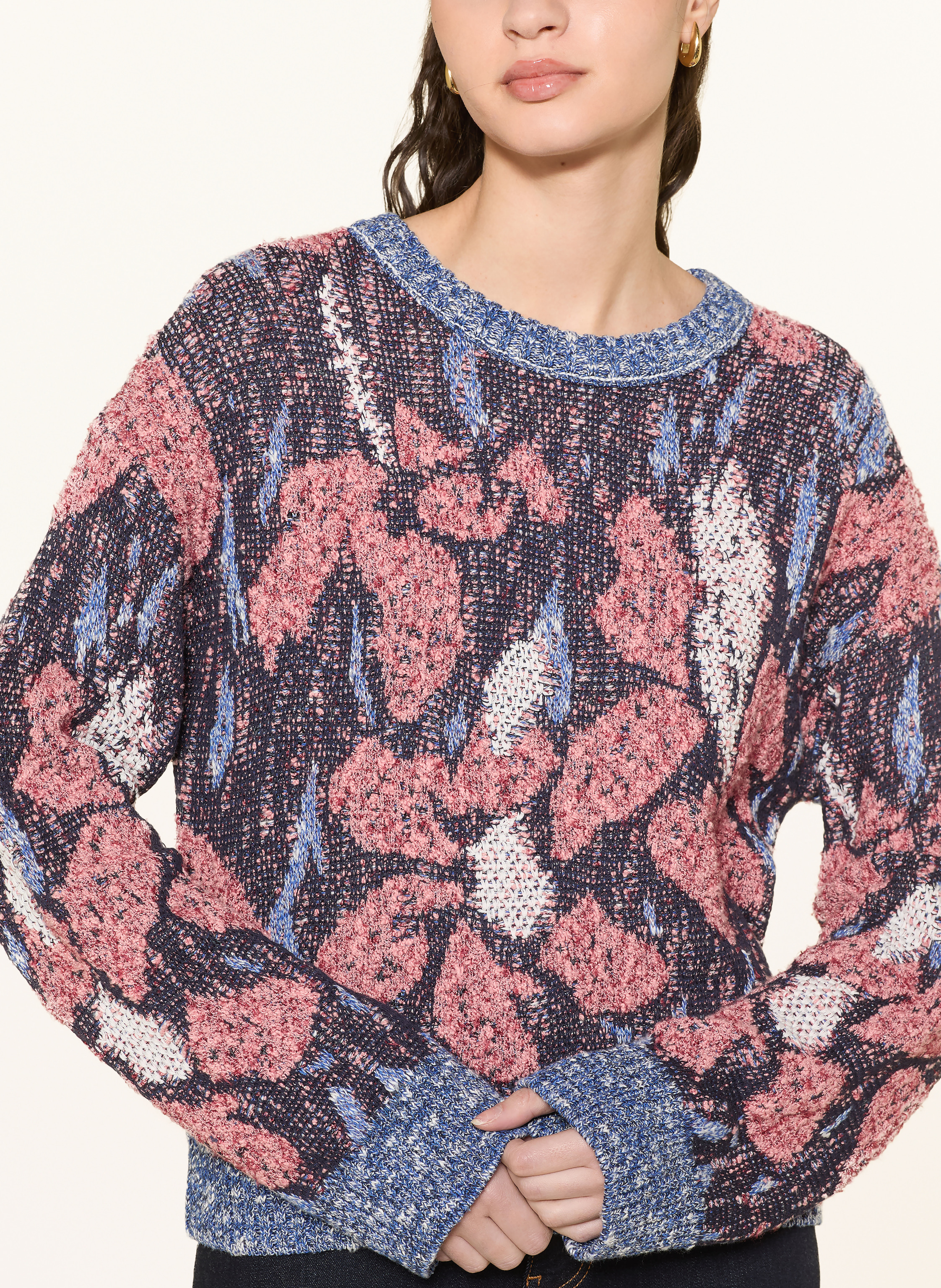 Thumbnail - Mos Mosh Pullover Mmteana lila