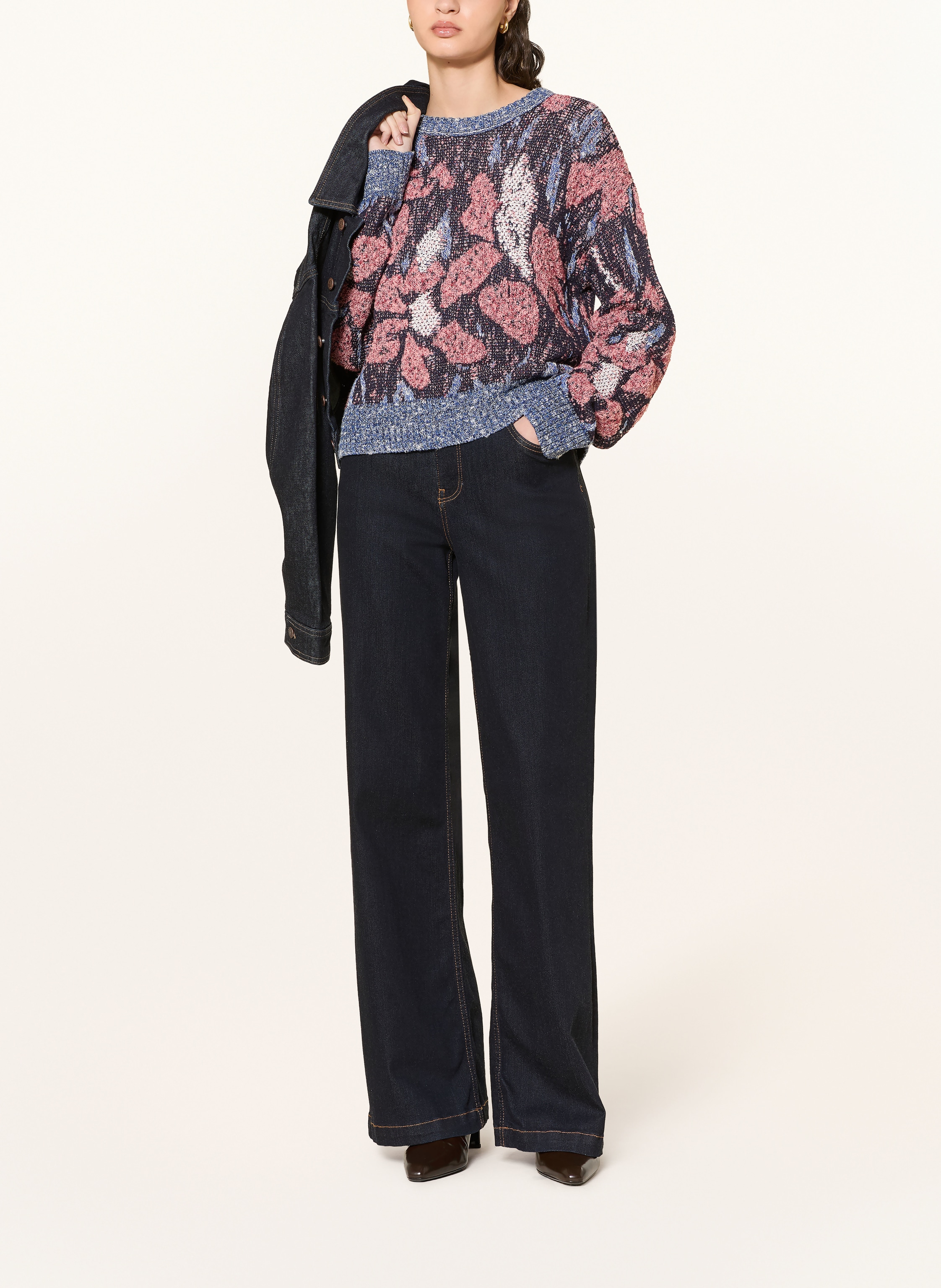 Thumbnail - Mos Mosh Pullover Mmteana lila