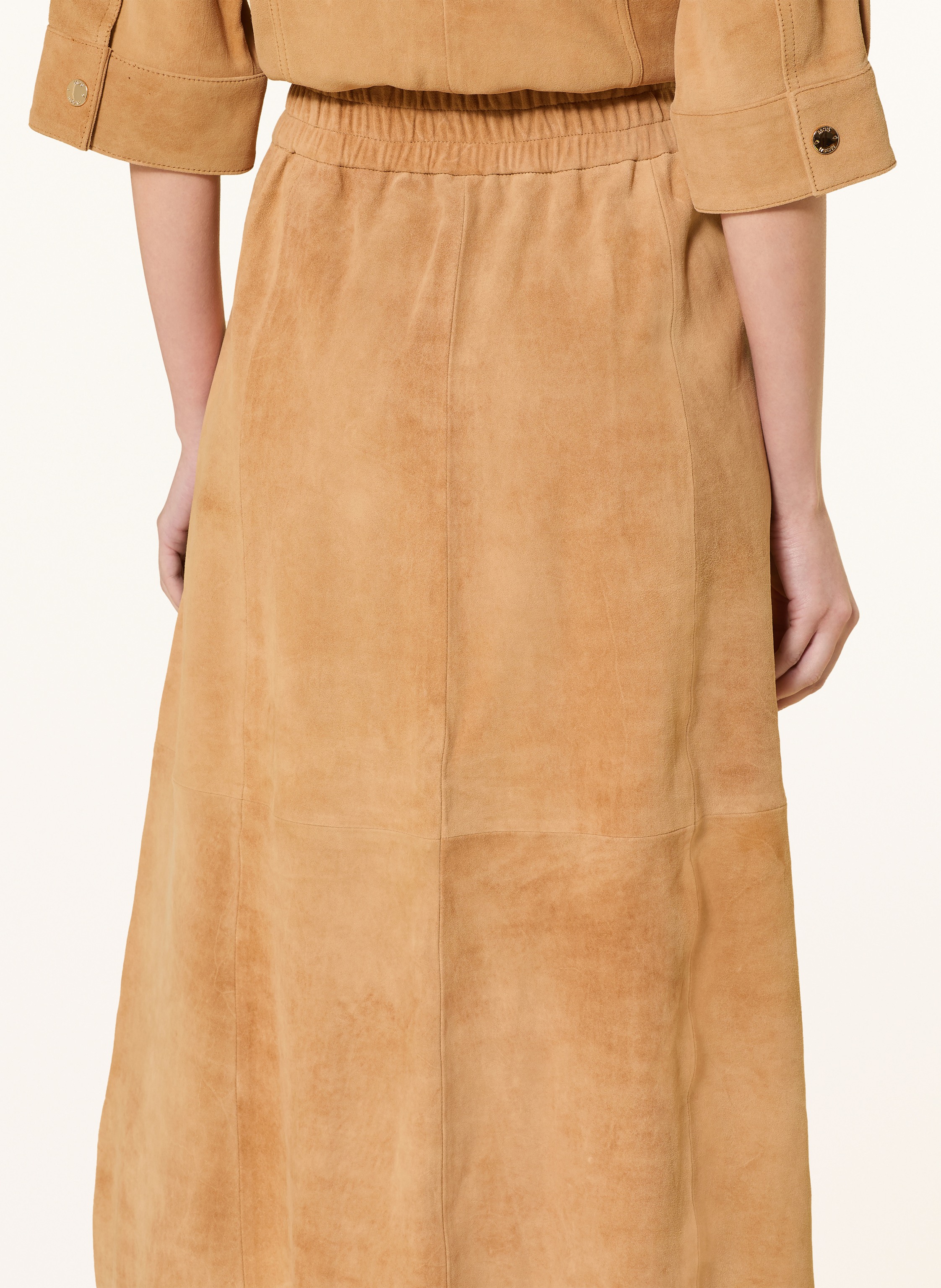 Mos Mosh Lederrock Mmdeena braun – Bild 2