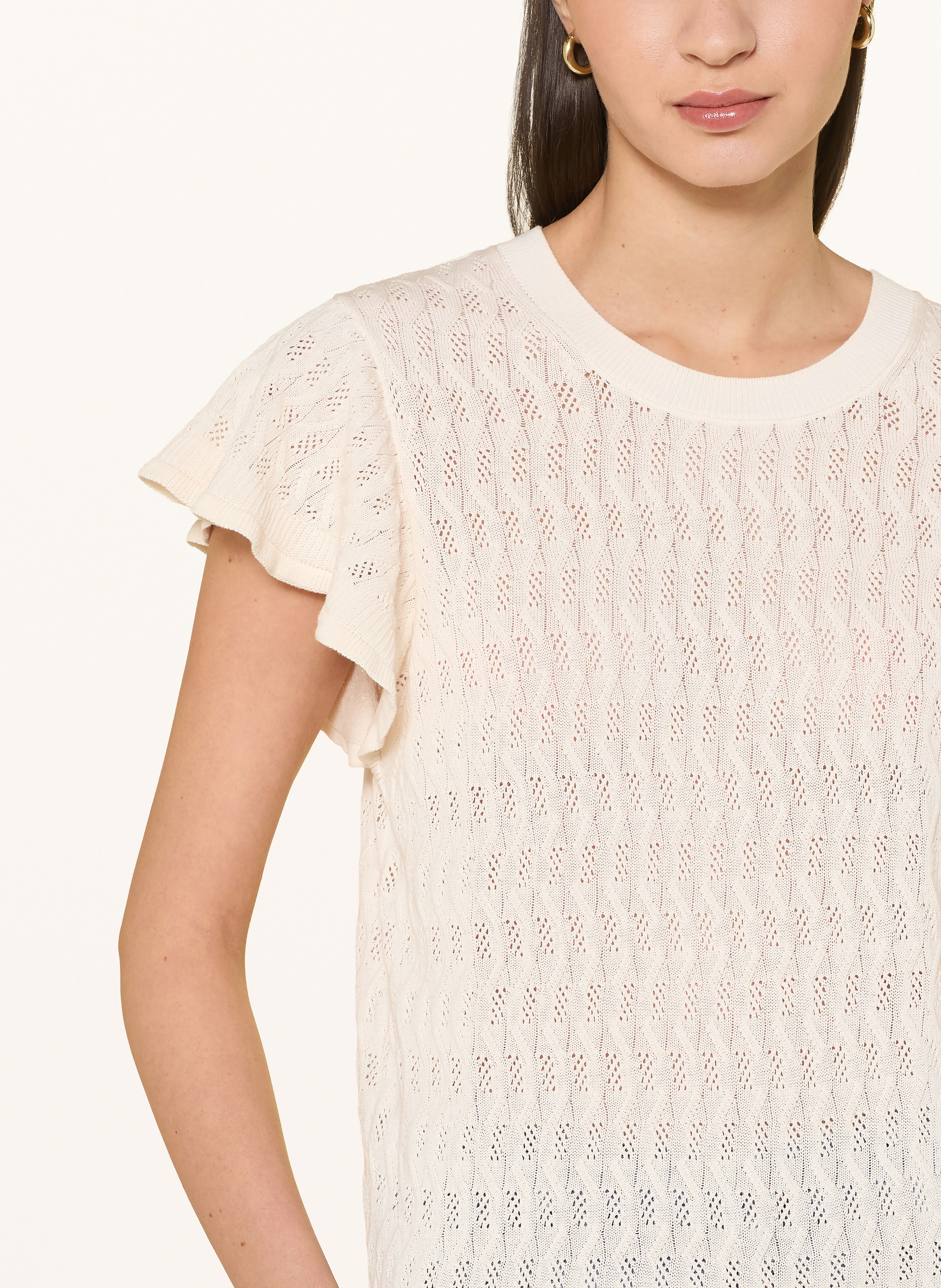 Thumbnail - Mos Mosh Strickshirt Mmganna weiss