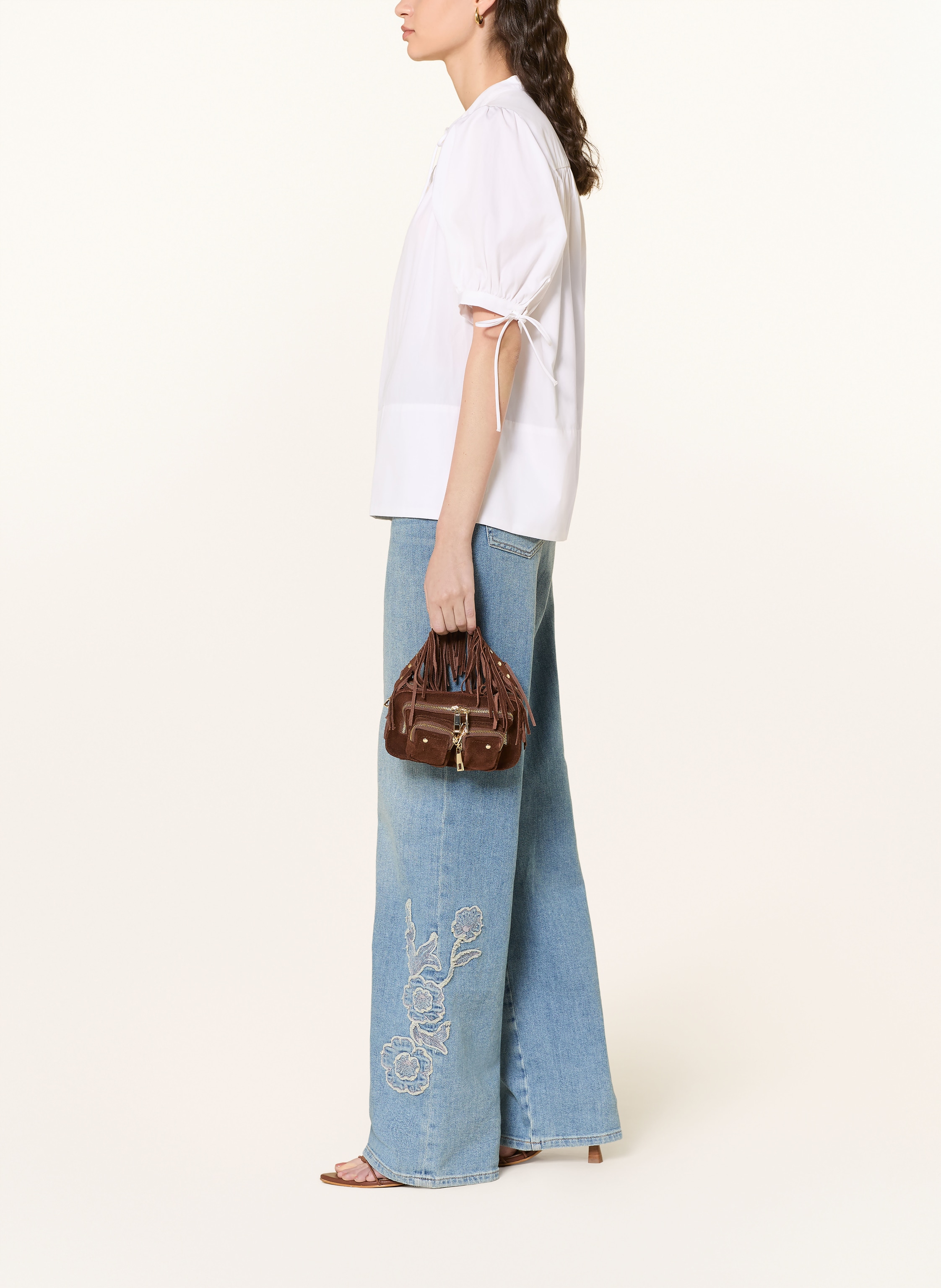 Thumbnail - Mos Mosh Straight Jeans Mmrelee Blossom blau