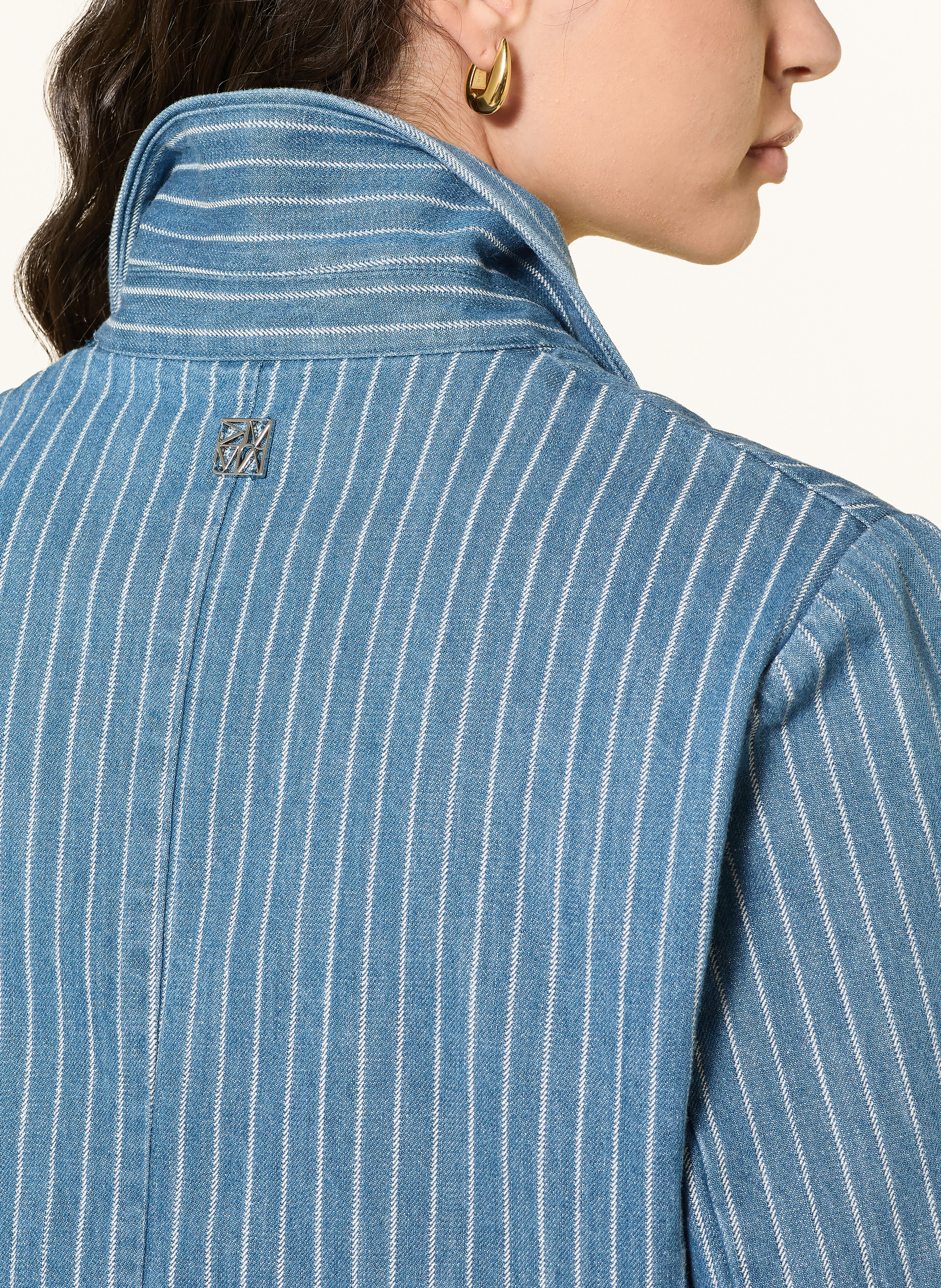 Thumbnail - Mos Mosh Jeansblazer Mmbeline Virto blau