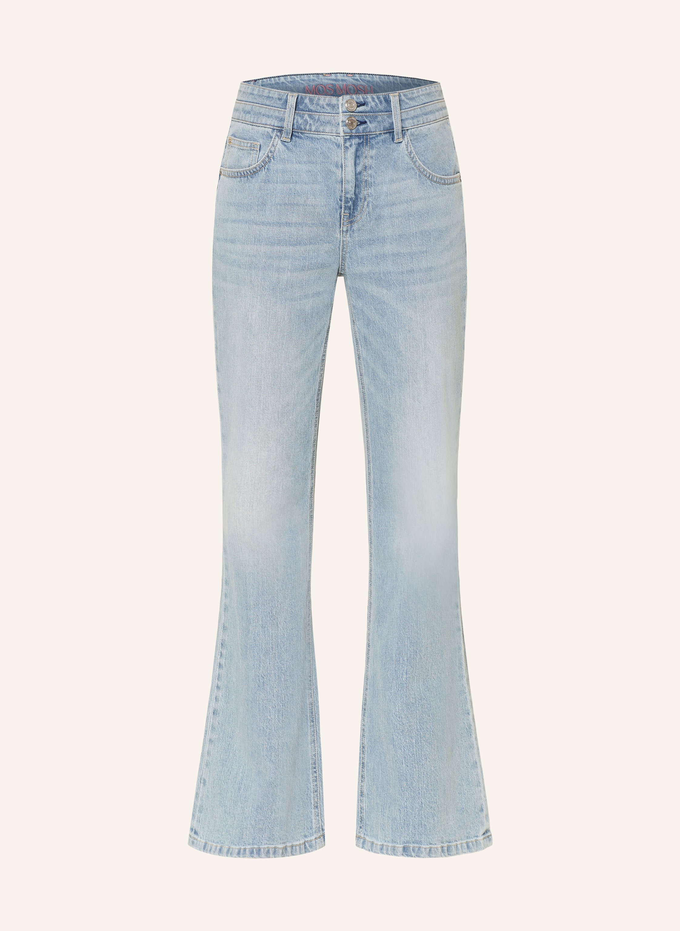 Mos Mosh Flared Jeans Mmmarlena Puddle blau