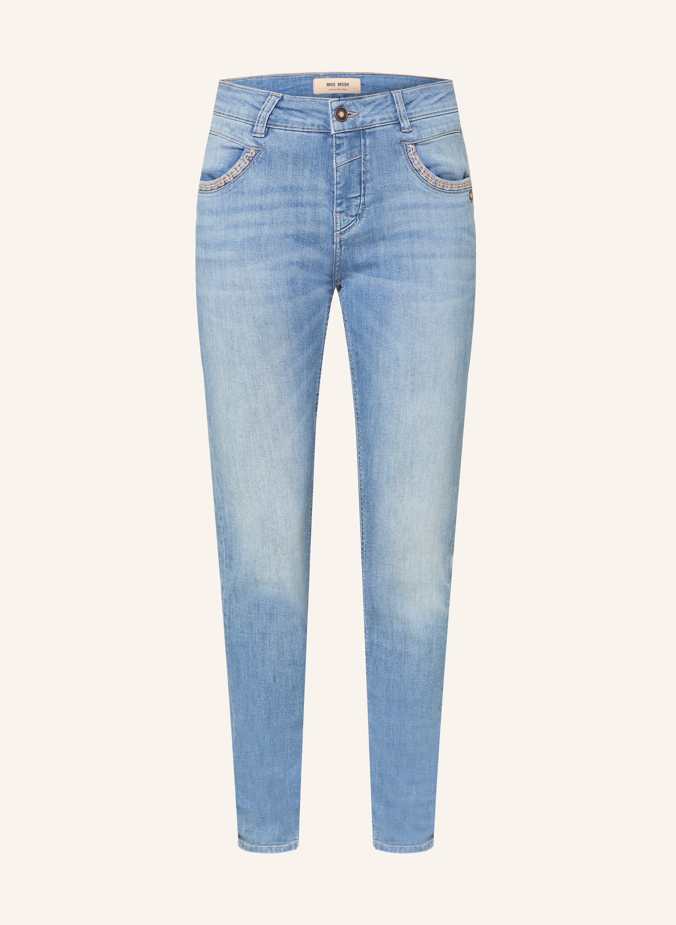 Mos Mosh Skinny Jeans Mmnaomi Salute blau