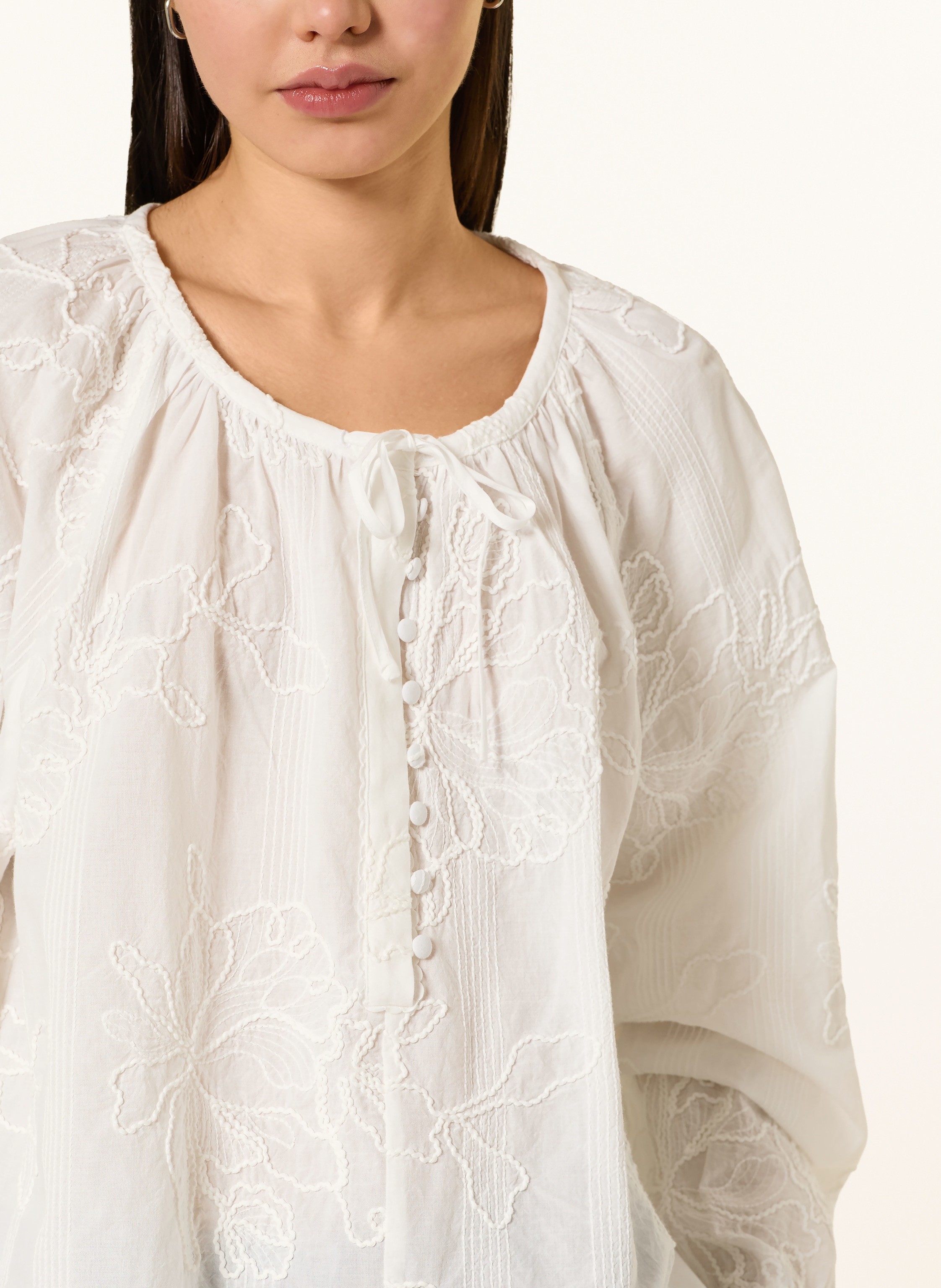 Thumbnail - Heyanno Blusenshirt Mmhpoise weiss