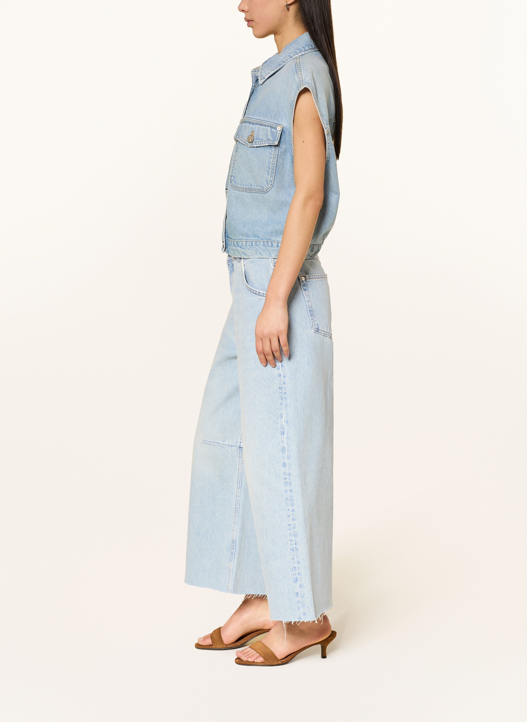 Thumbnail - Heyanno Jeans-Culotte Mmhsweet blau