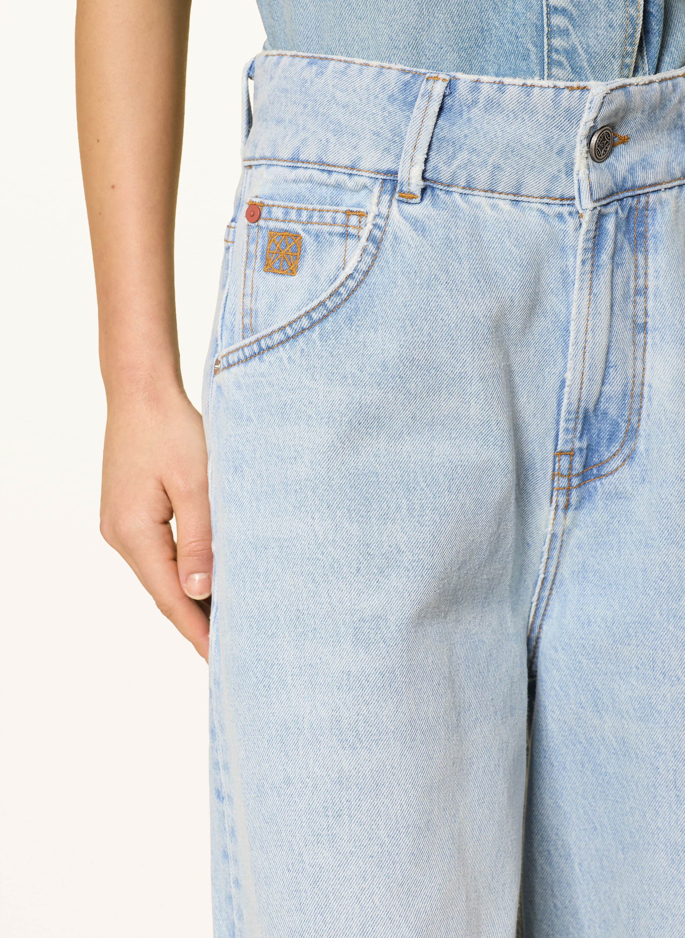 Thumbnail - Heyanno Jeans-Culotte Mmhsweet blau