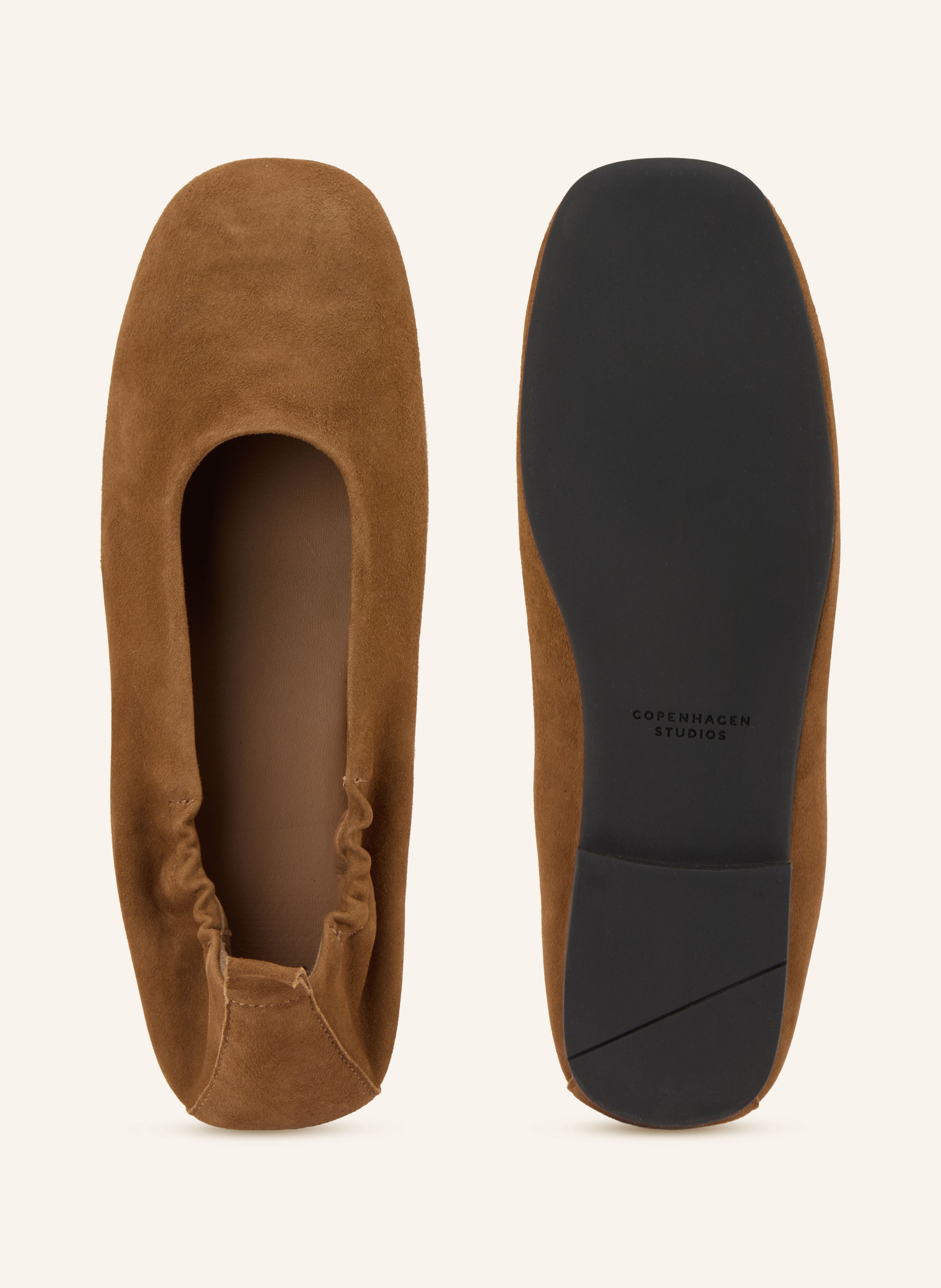 Thumbnail - Copenhagen Studios Ballerinas cph884 braun