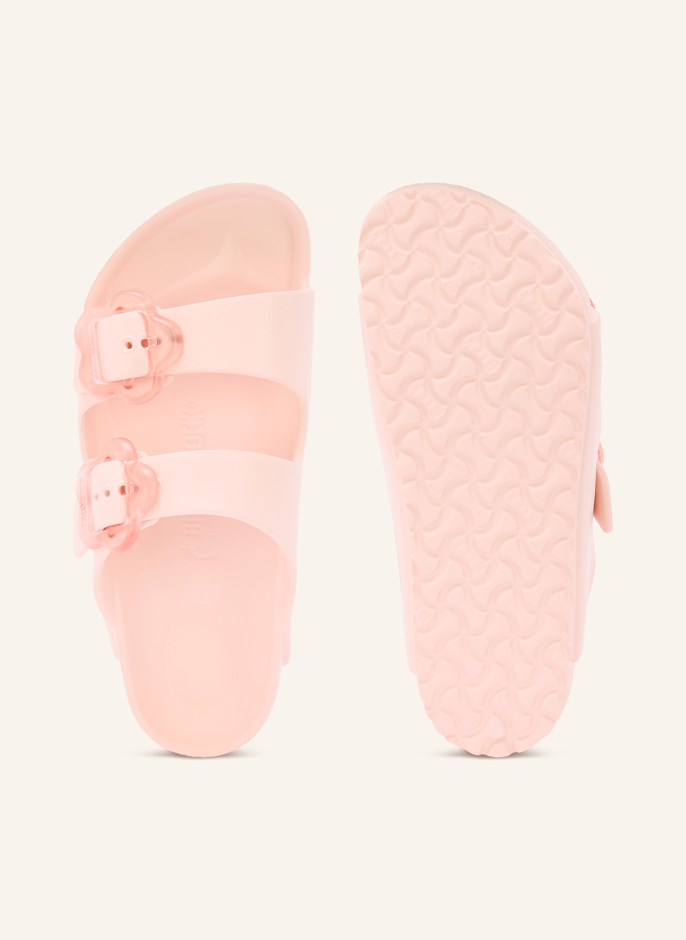 Thumbnail - Birkenstock Pantoletten Arizona Flower rosa