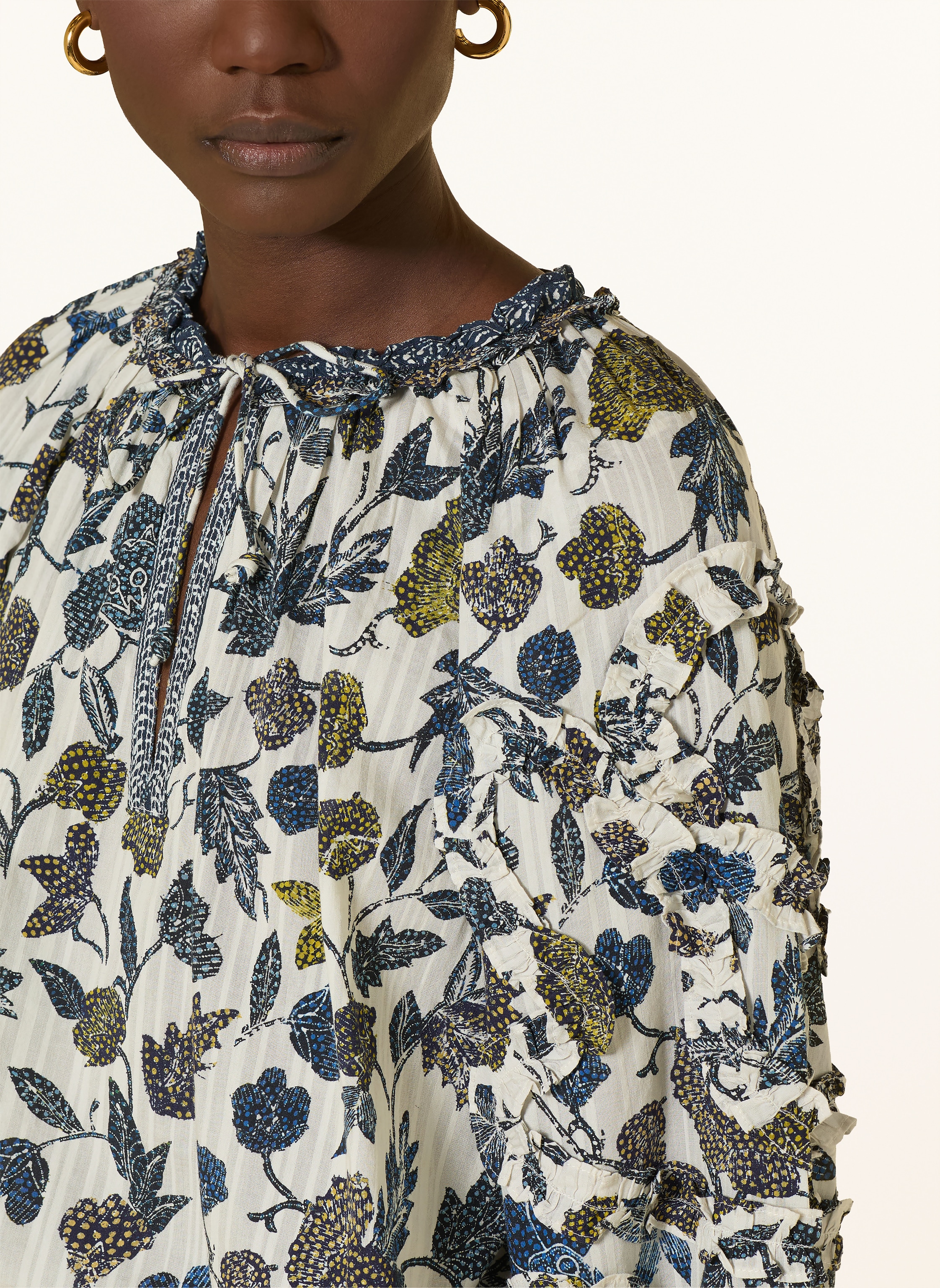 Thumbnail - Ulla Johnson Blusenshirt Azrou beige