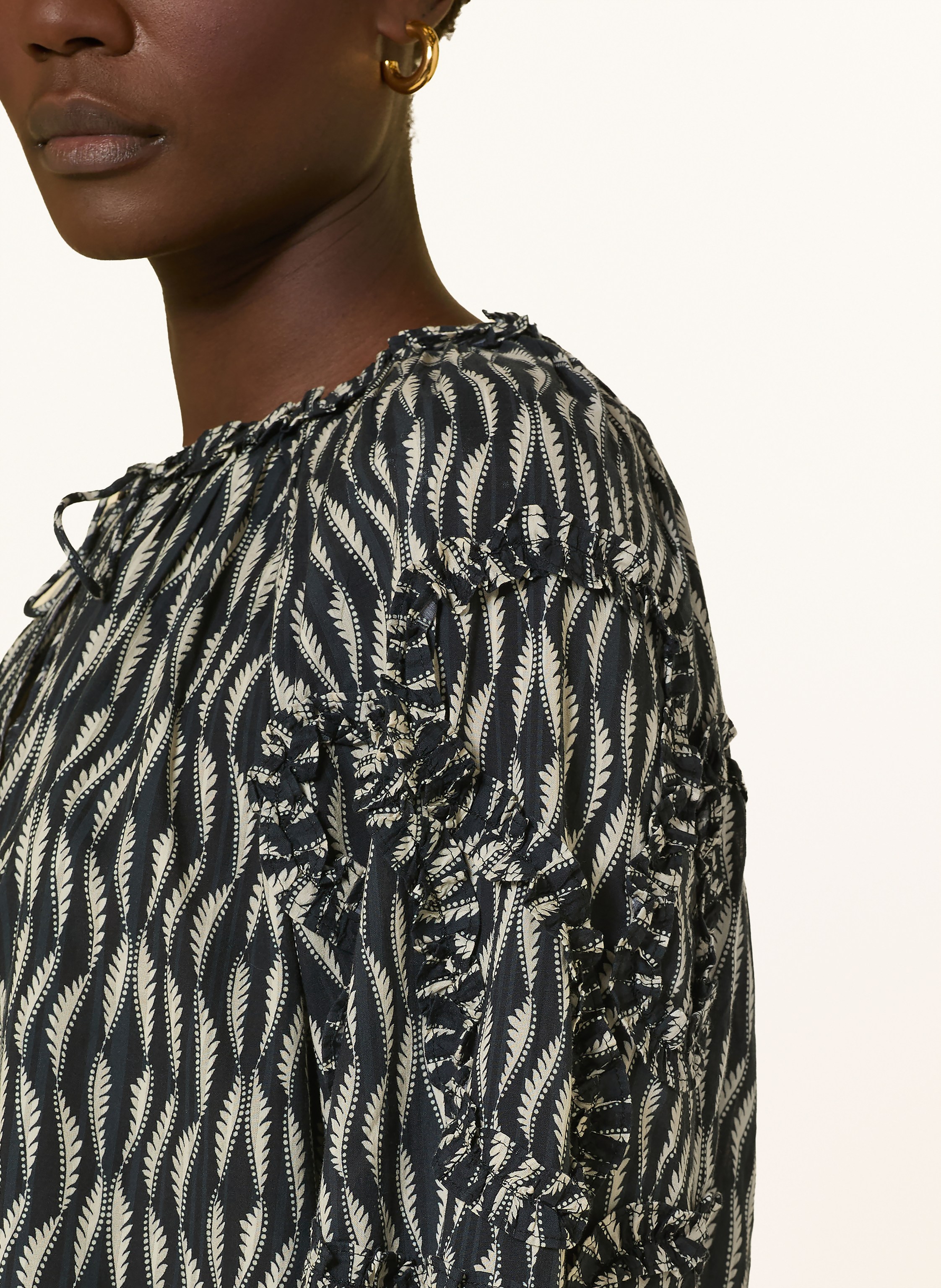 Thumbnail - Ulla Johnson Blusenshirt Azrou schwarz