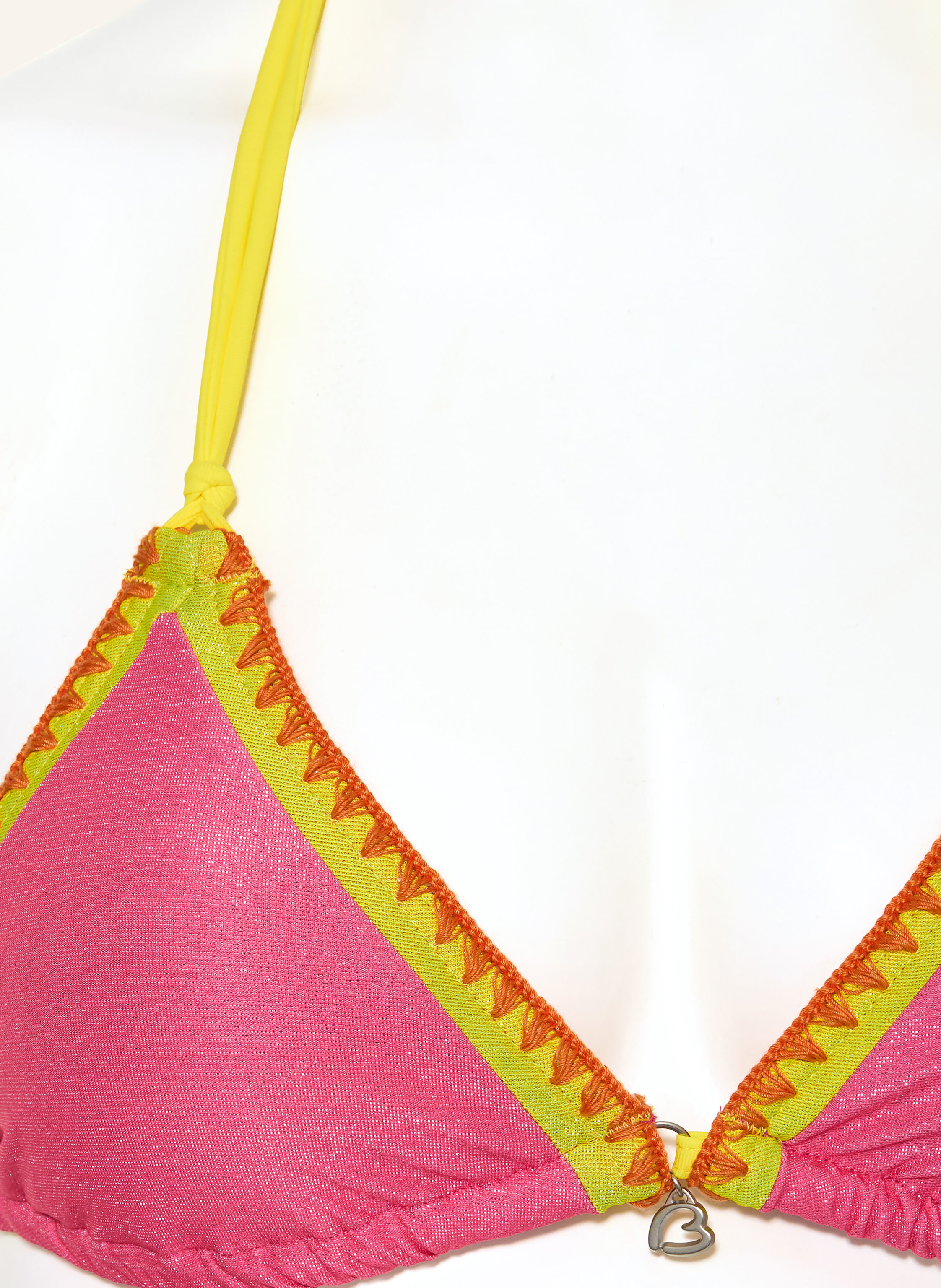 Thumbnail - Banana Moon Triangel-Bikini Blucostora Shin Mit Glitzergarn rosa