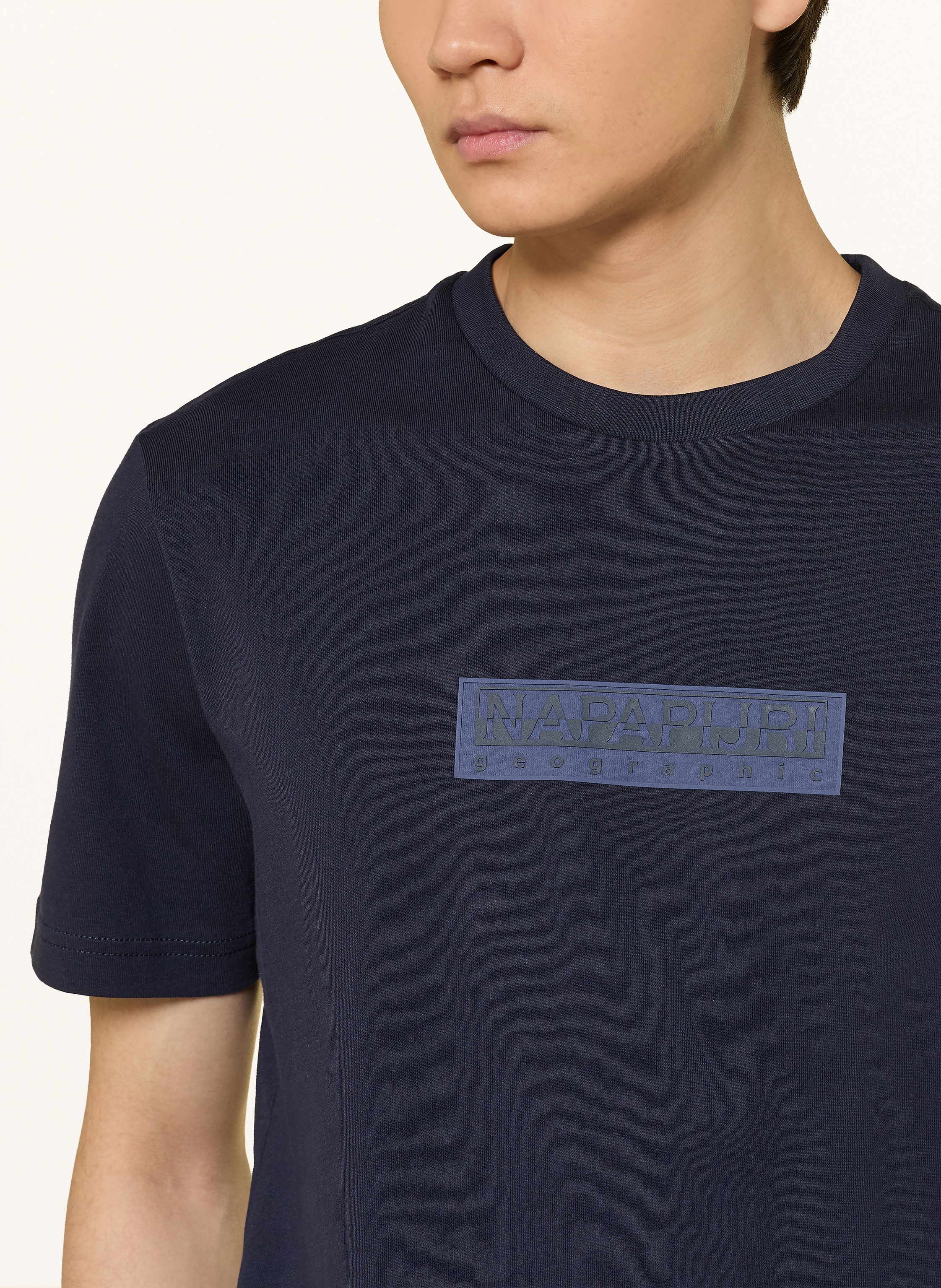 Thumbnail - Napapijri T-Shirt S-Box blau