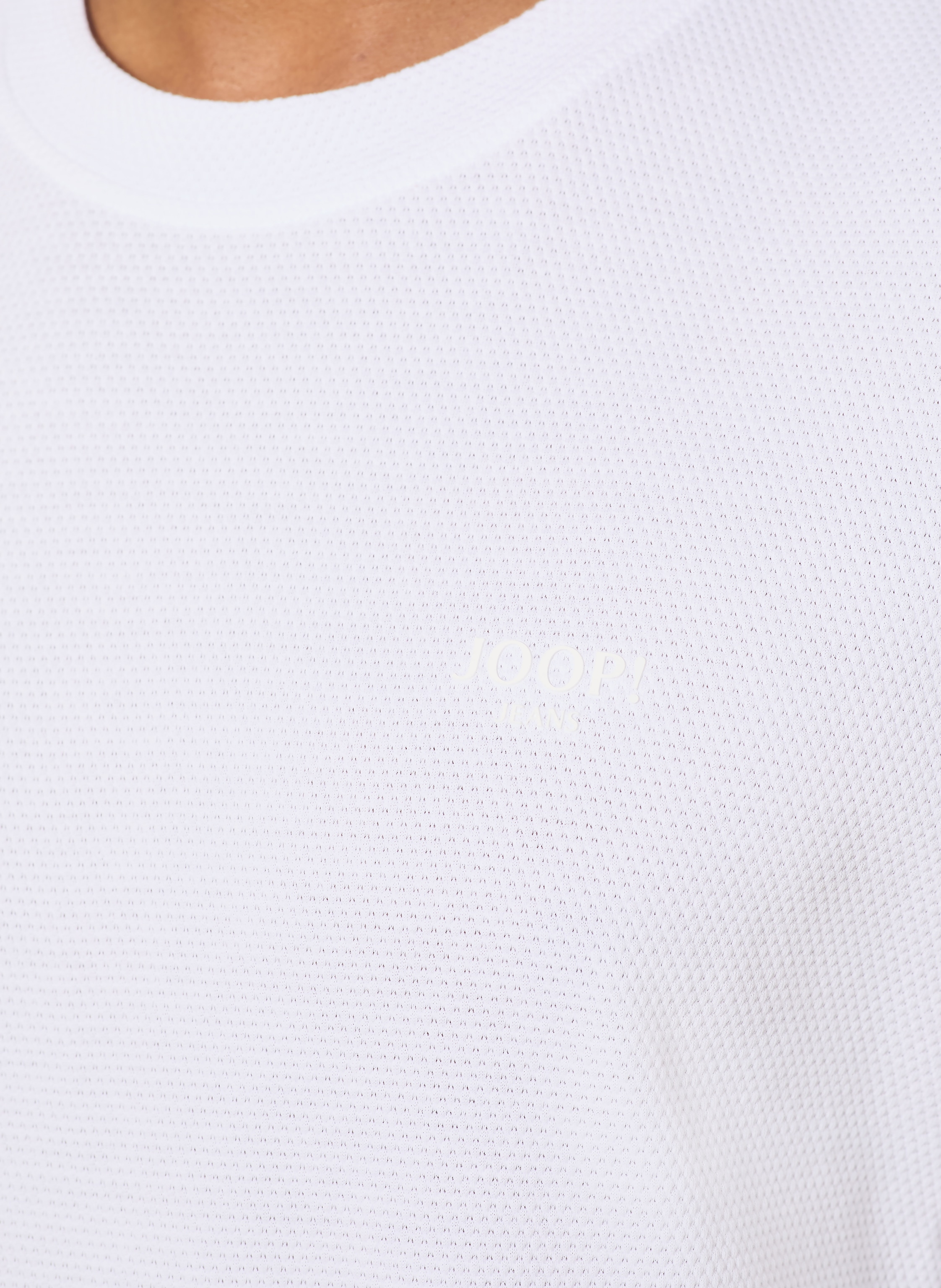 Thumbnail - Joop! Jeans T-Shirt Amareus Aus Piqué weiss