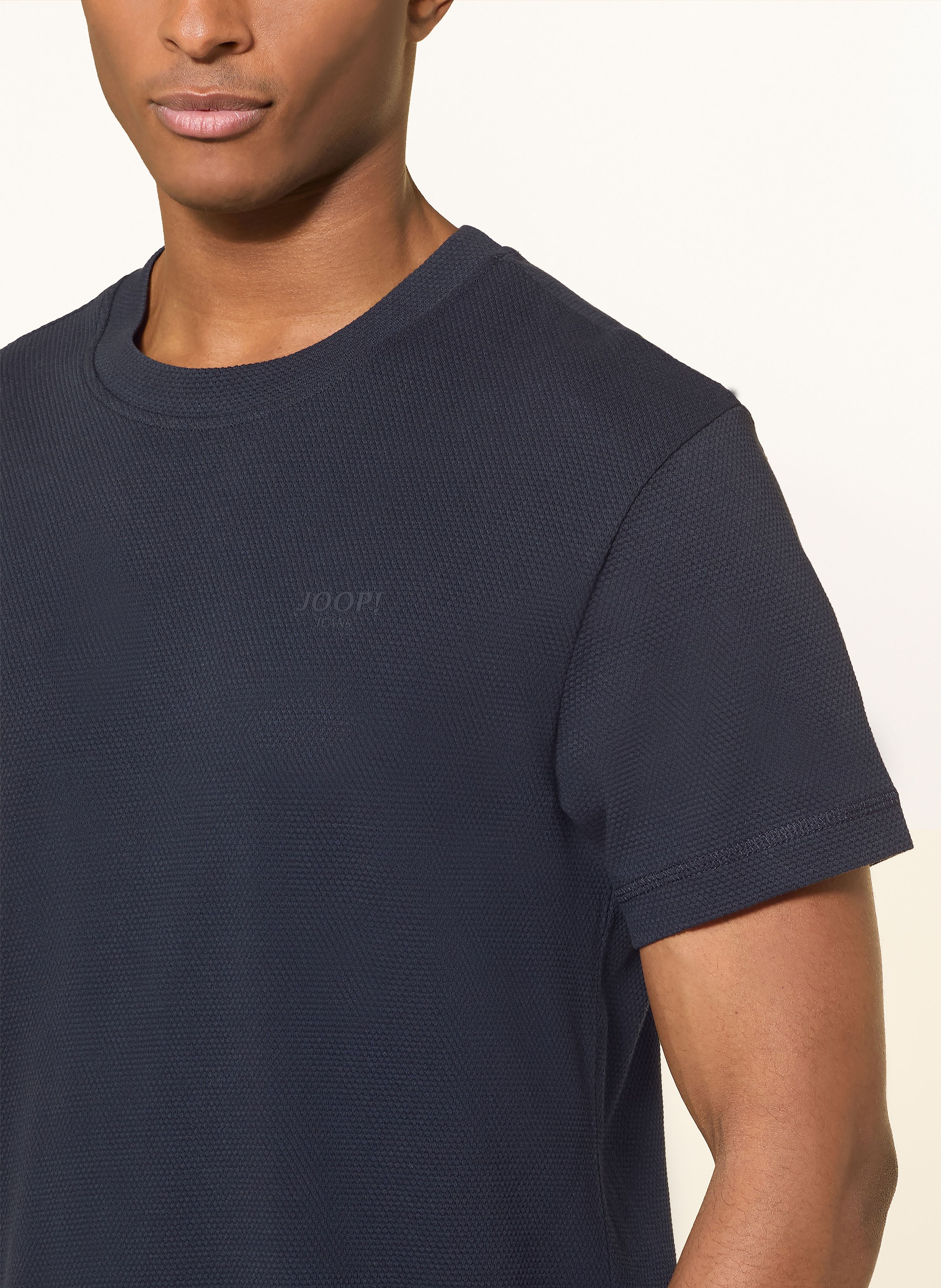 Thumbnail - Joop! Jeans T-Shirt Amareus Aus Piqué blau