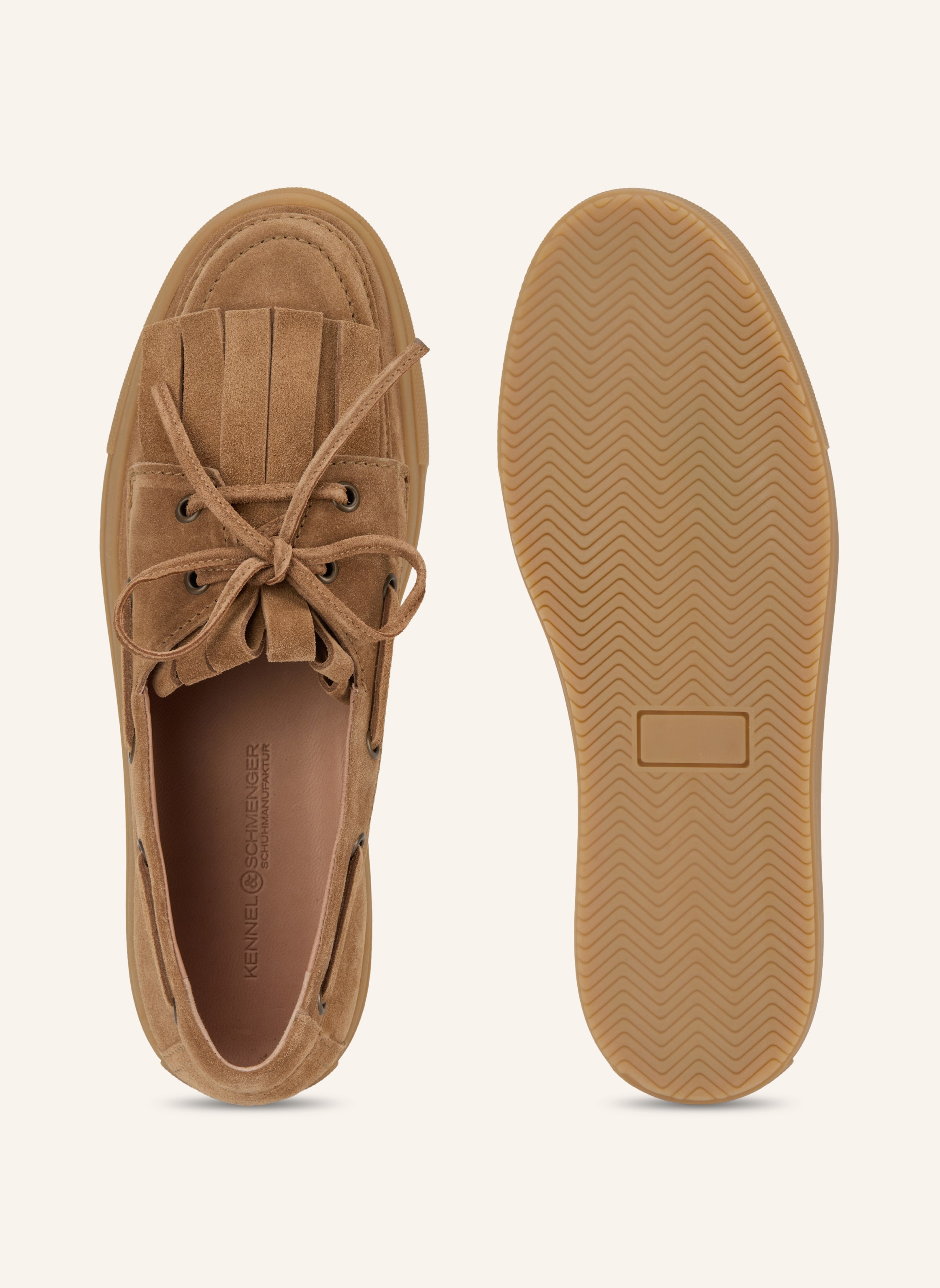 Thumbnail - Kennel & Schmenger Bootsschuhe Leni beige