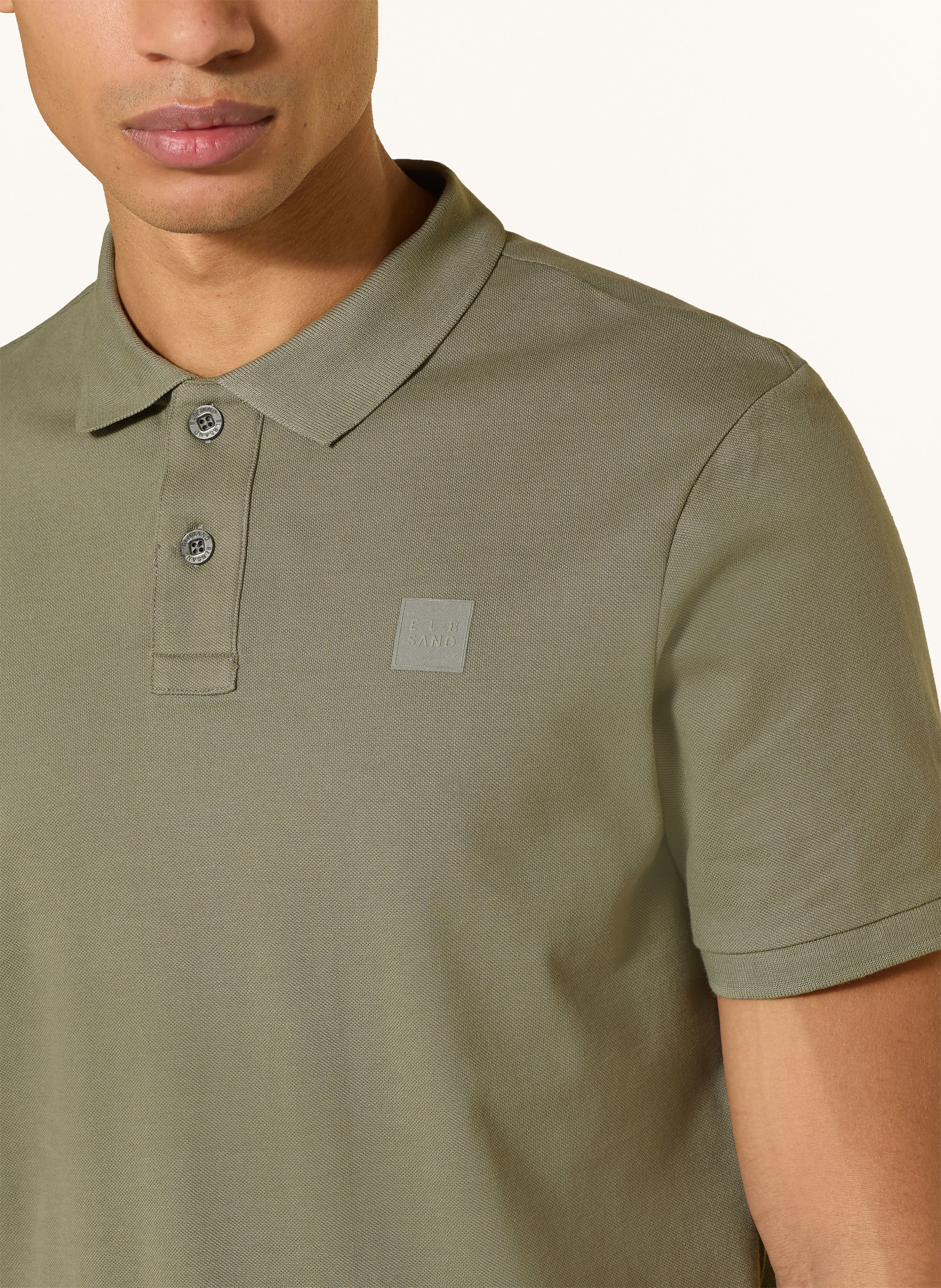 Thumbnail - Elbsand Piqué-Poloshirt Holms Regular Fit gruen