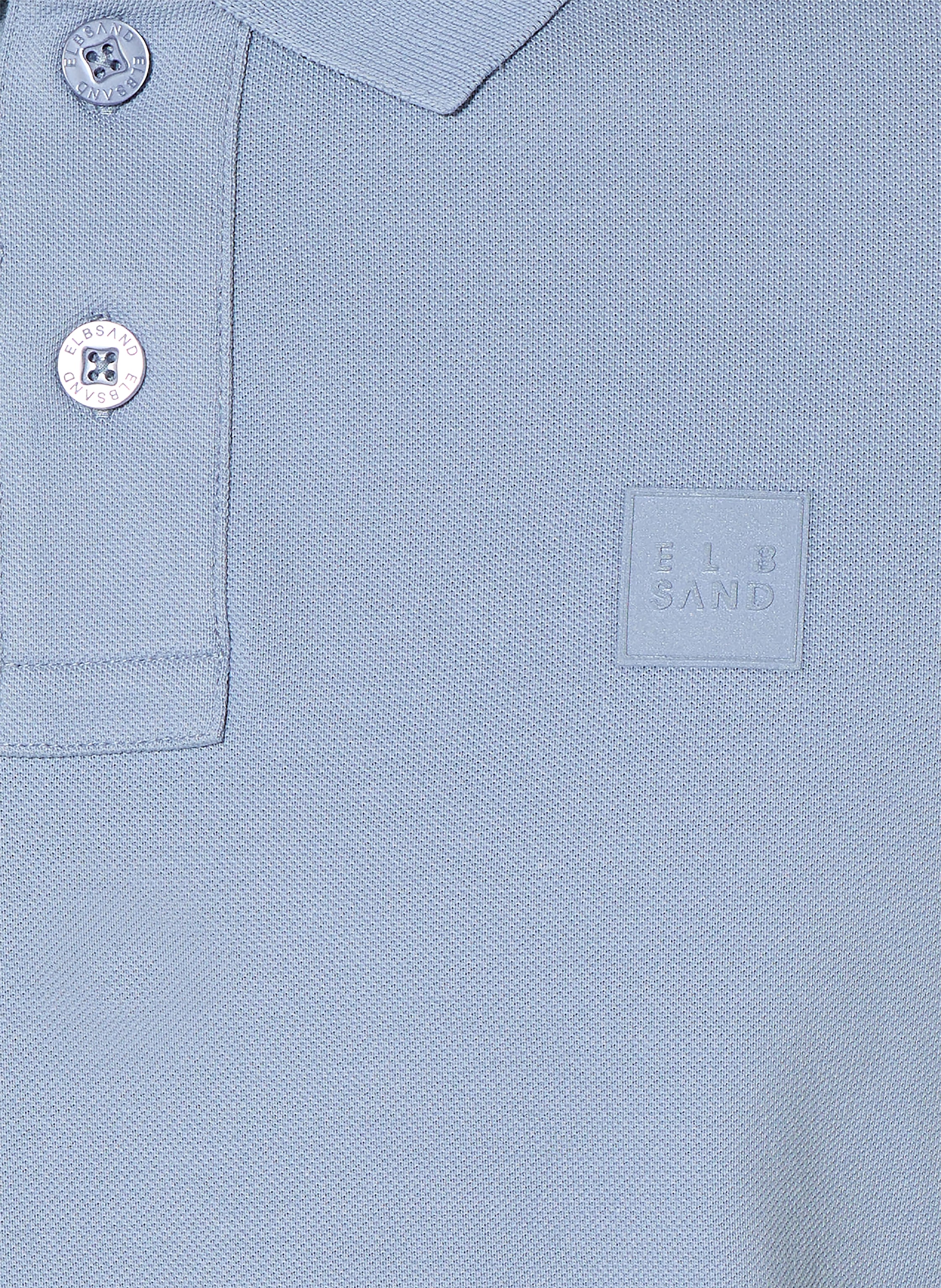 Thumbnail - Elbsand Piqué-Poloshirt Holms Regular Fit blau