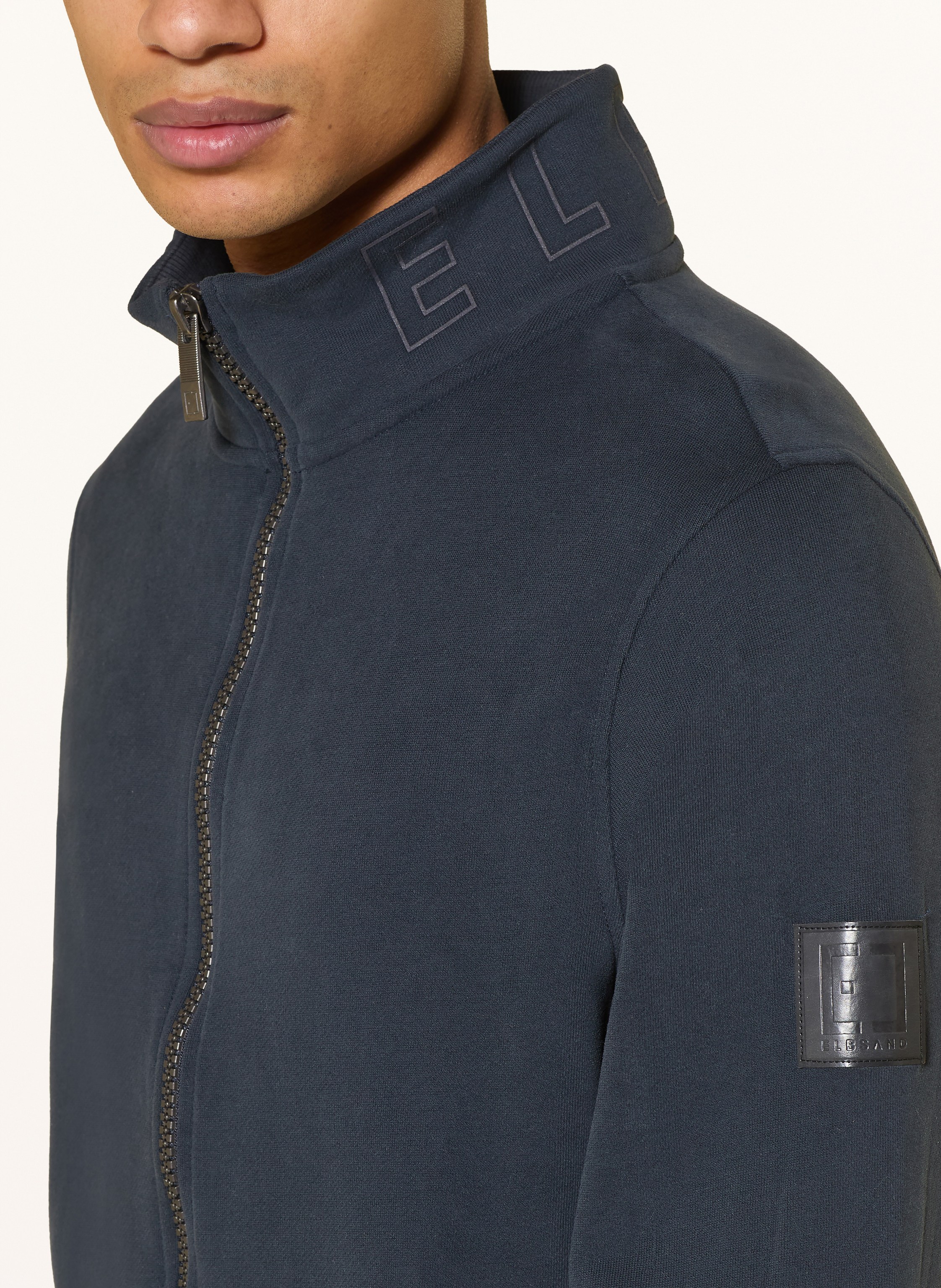 Thumbnail - Elbsand Sweatjacke Bjarne blau