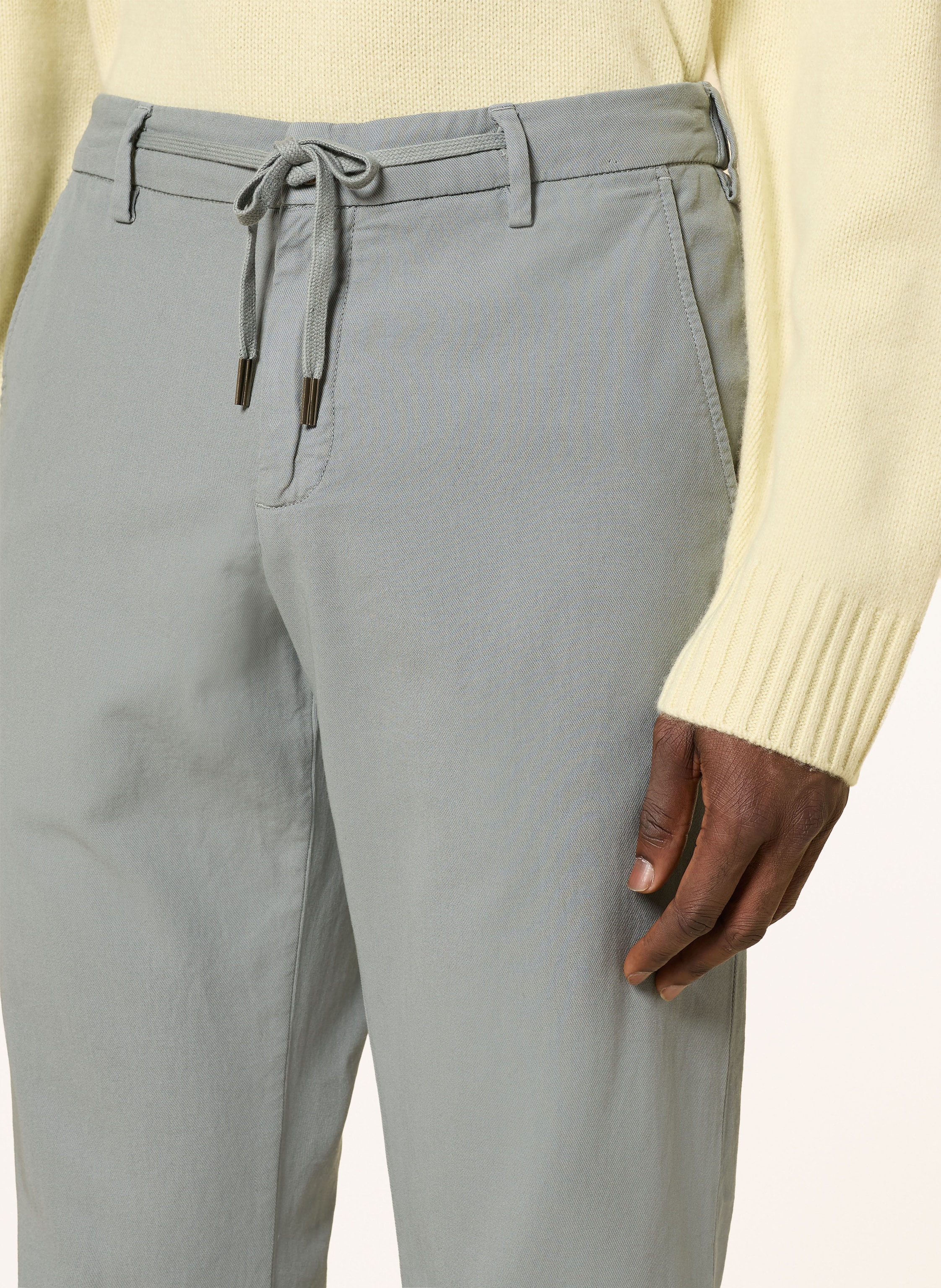 Thumbnail - Myths Chino Apollo Extra Slim Fit grau